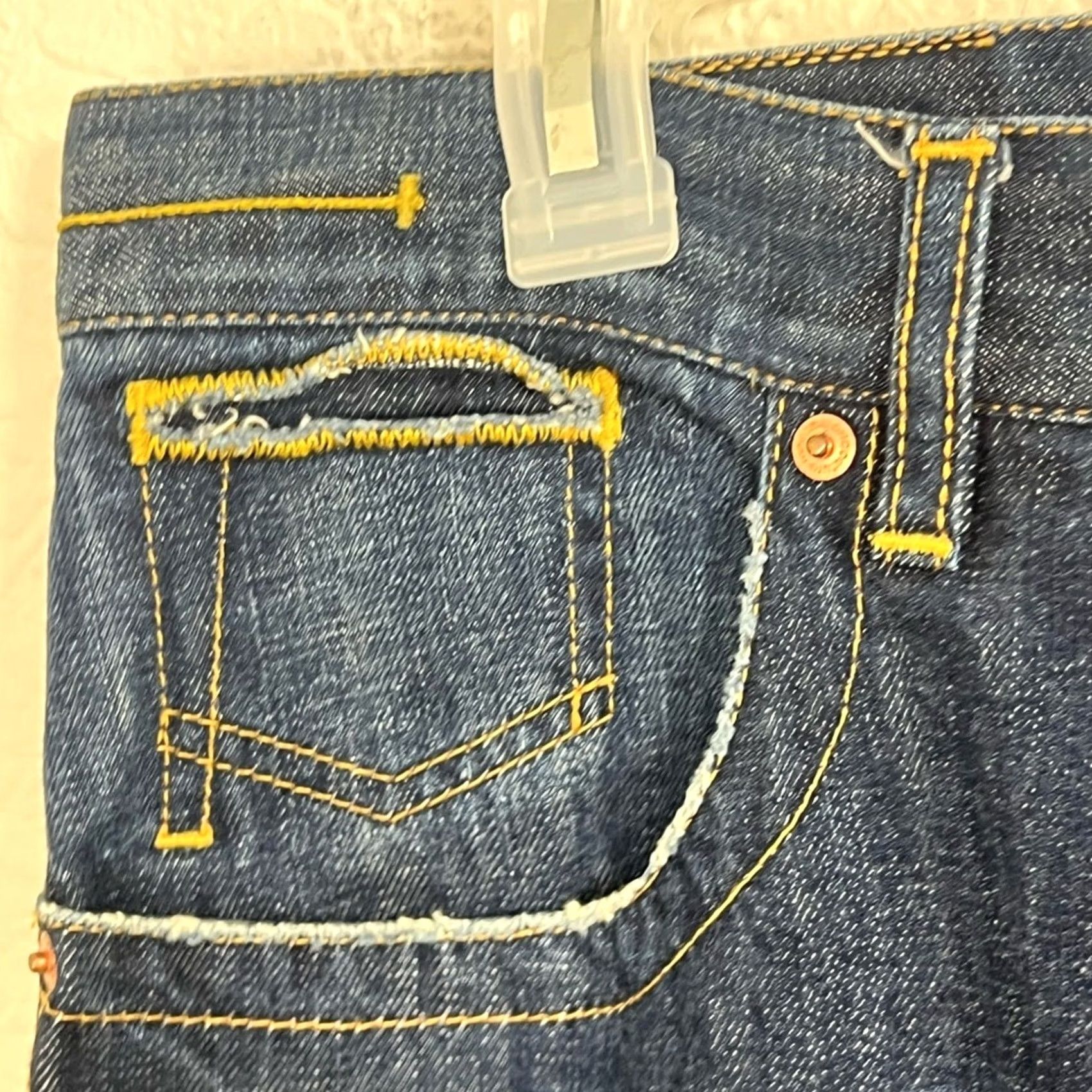 Vintage VTG Y2K Meezan Art Couture Jeans Men Size 34 Blue Wide-Leg Inseam 29.5 Size US 34 / EU 50 - 4 Thumbnail