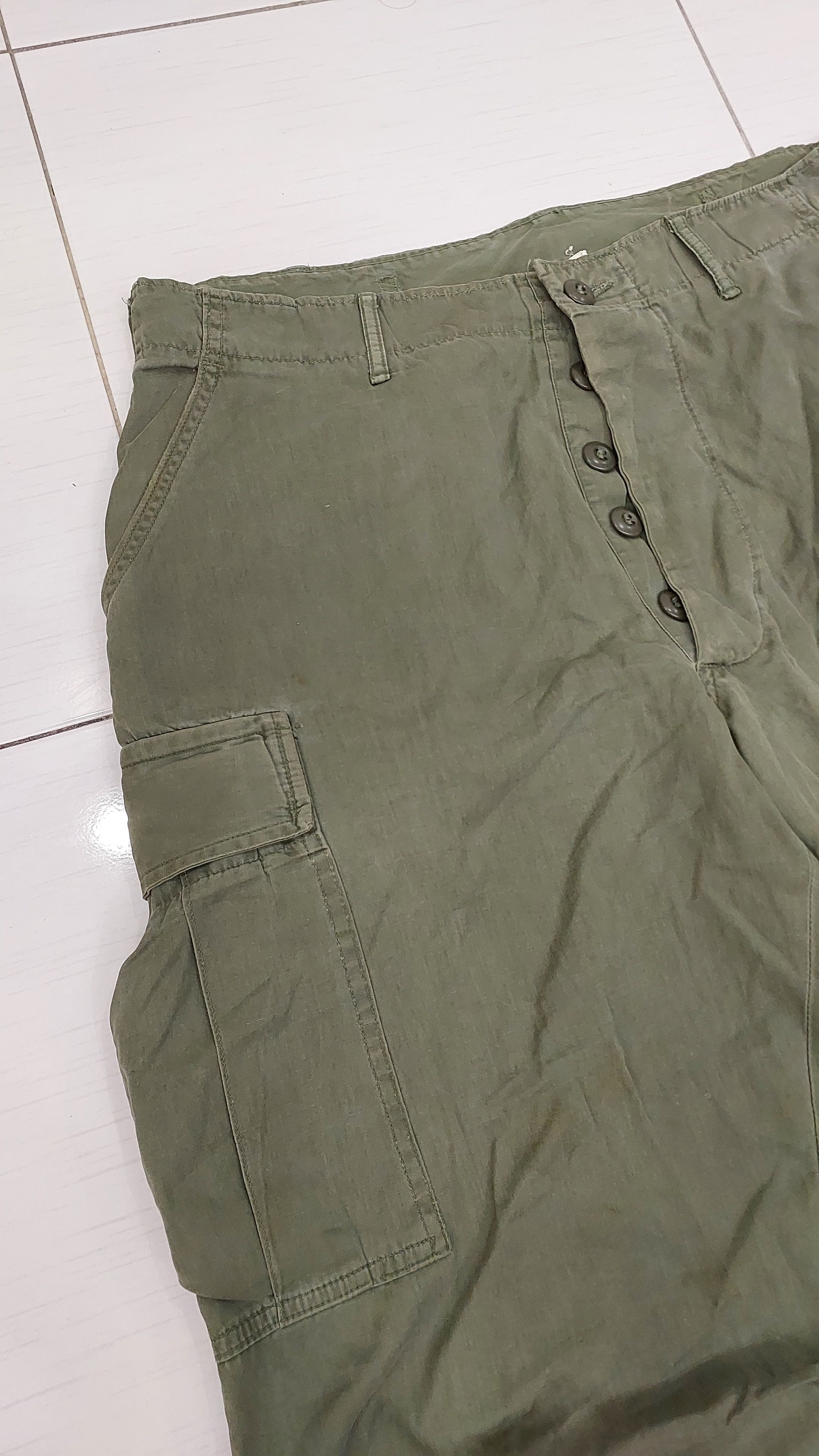 Vintage VINTAGE 60s OG 107 POPLIN ARMY PANT Size US 34 / EU 50 - 12 Thumbnail