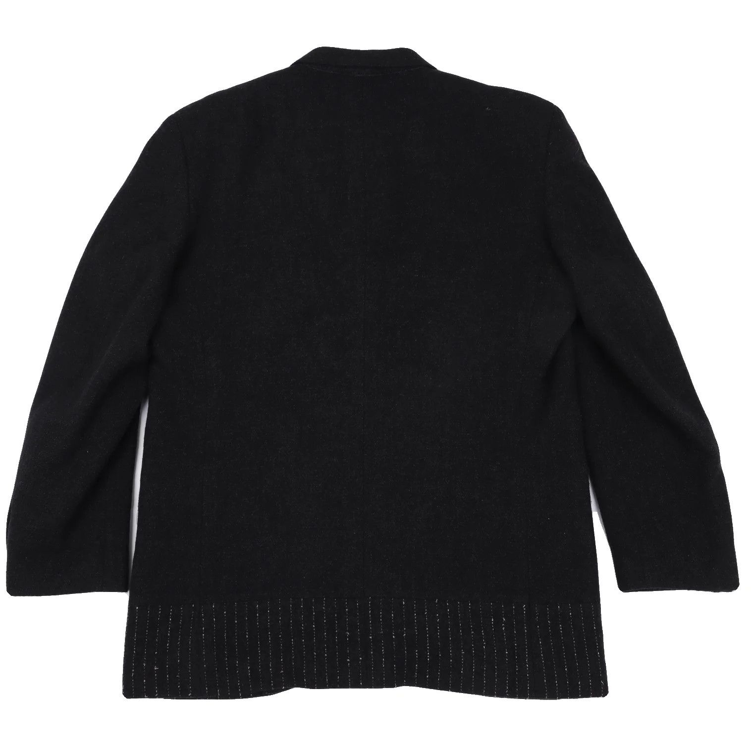 Issey Miyake Striped Design Jacket in Charcoal Size M Size US M / EU 48-50 / 2 - 15 Thumbnail