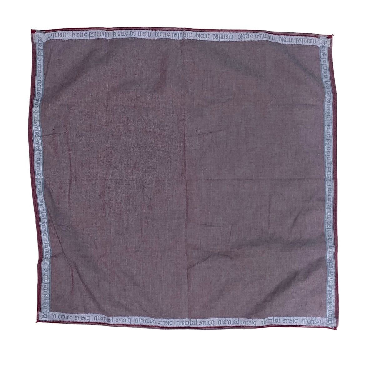 Pierre Balmain × Vintage Handky PIERRE BALMAIN Handkerchief / Hand Towel Size ONE SIZE - 3 Thumbnail