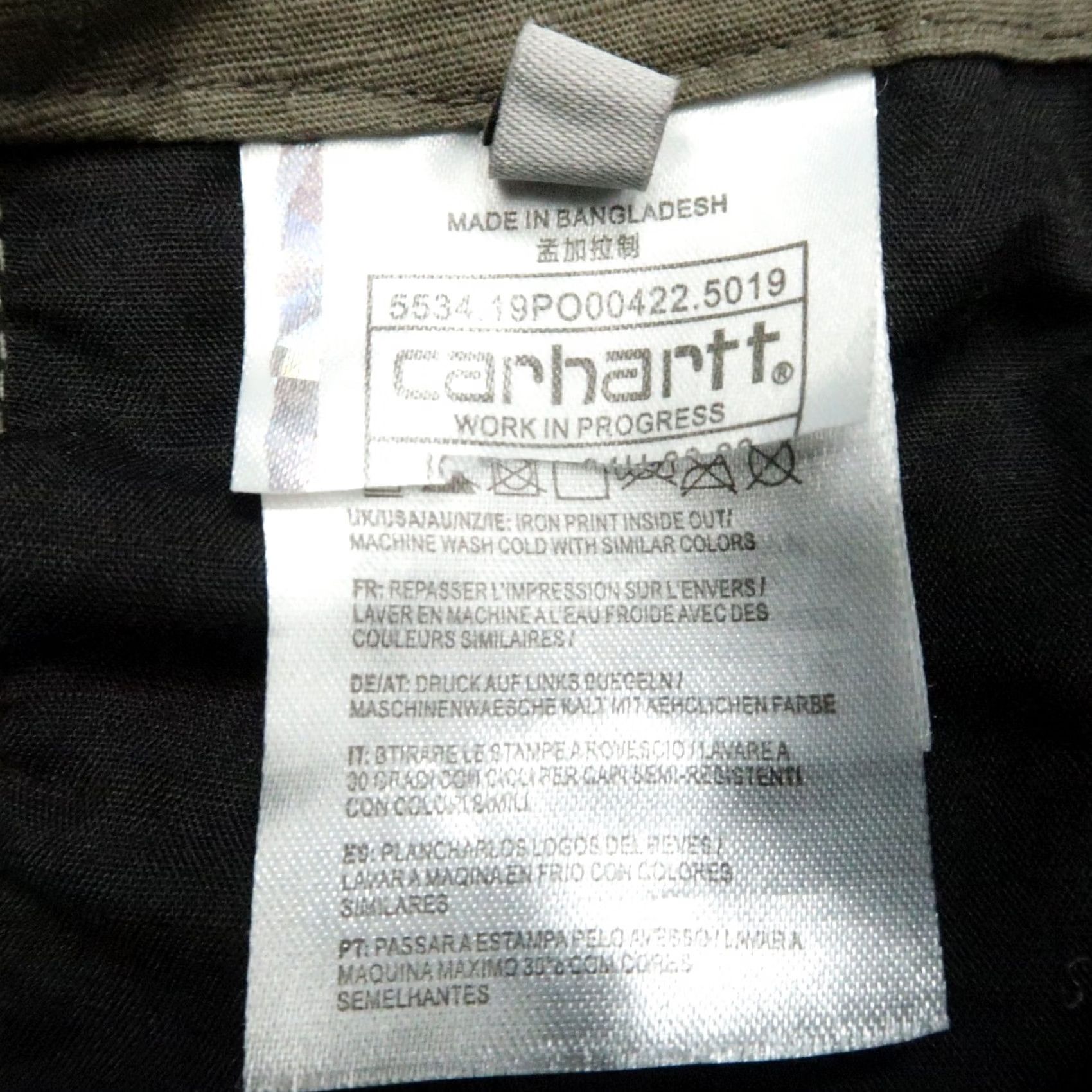 Carhartt Carhartt Pants Mens Regular Green Cargo Pocket Straight 30x28 Chino Workwear Mens Regular Green Carhartt Pants Size US 29 - 7 Thumbnail