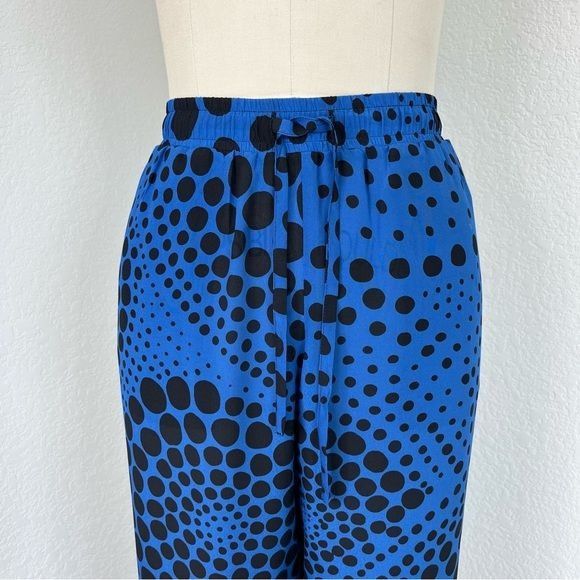 Bottega Veneta Bottega Veneta Resort 2016 Dotted Swirl Silk Spiral Trousers Size 27" / US 4 / IT 40 - 3 Thumbnail