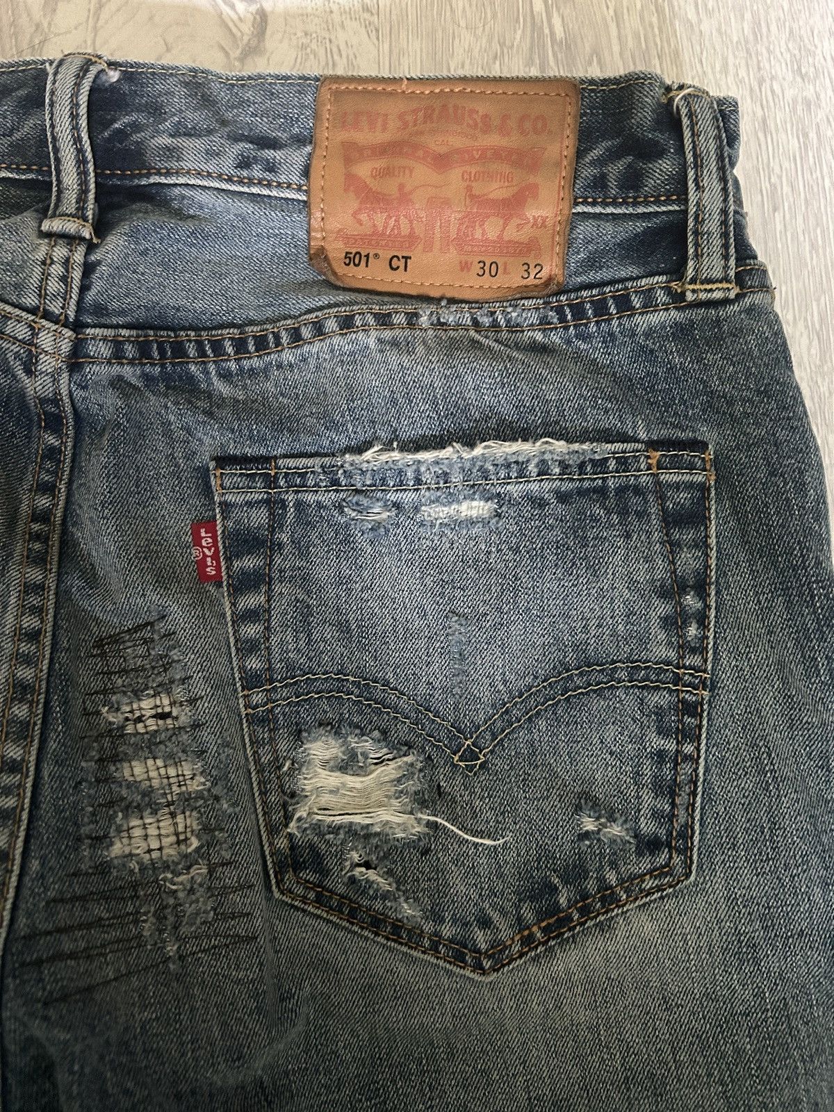 Levi's Levi’s Hard Jeans Size US 30 / EU 46 - 3 Thumbnail