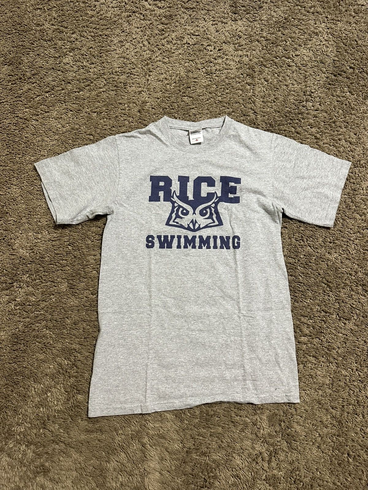 NCAA Vintage Rice University “Swimming” shirt 00s size small Size US S / EU 44-46 / 1 - 1 Thumbnail