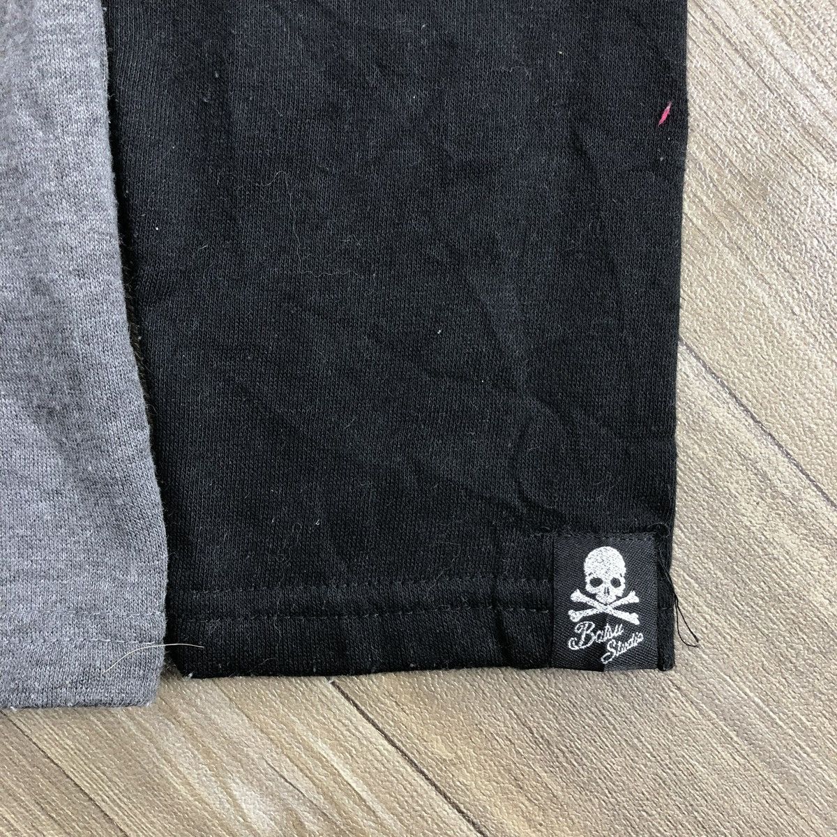 20471120 Grunge Batsu Studio Union Jack Skulls Lgb Style Fur Hoodie Size US S / EU 44-46 / 1 - 9 Thumbnail