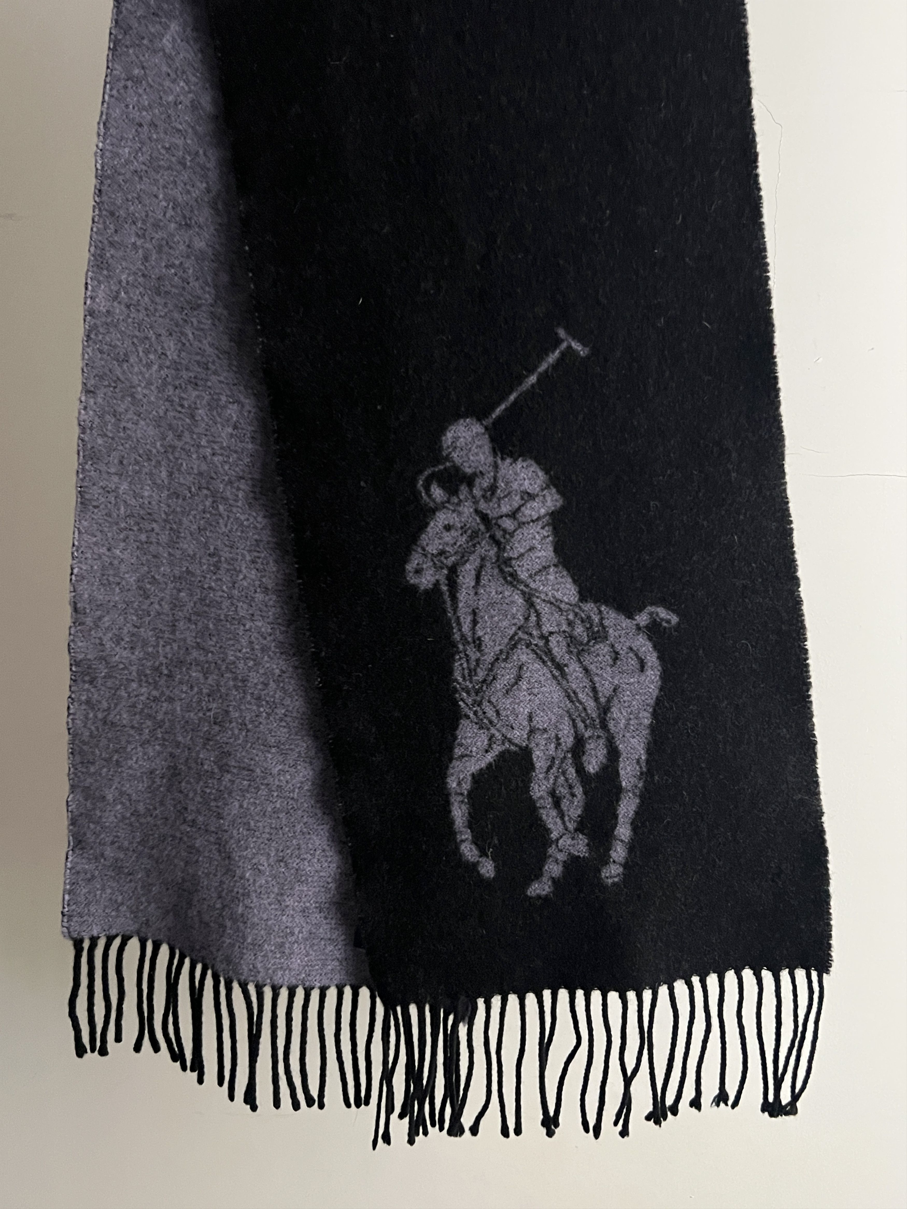 Polo Ralph Lauren Polo Ralph Lauren Wool Scarf Vintage Classic Heritage Knit Size ONE SIZE - 4 Thumbnail