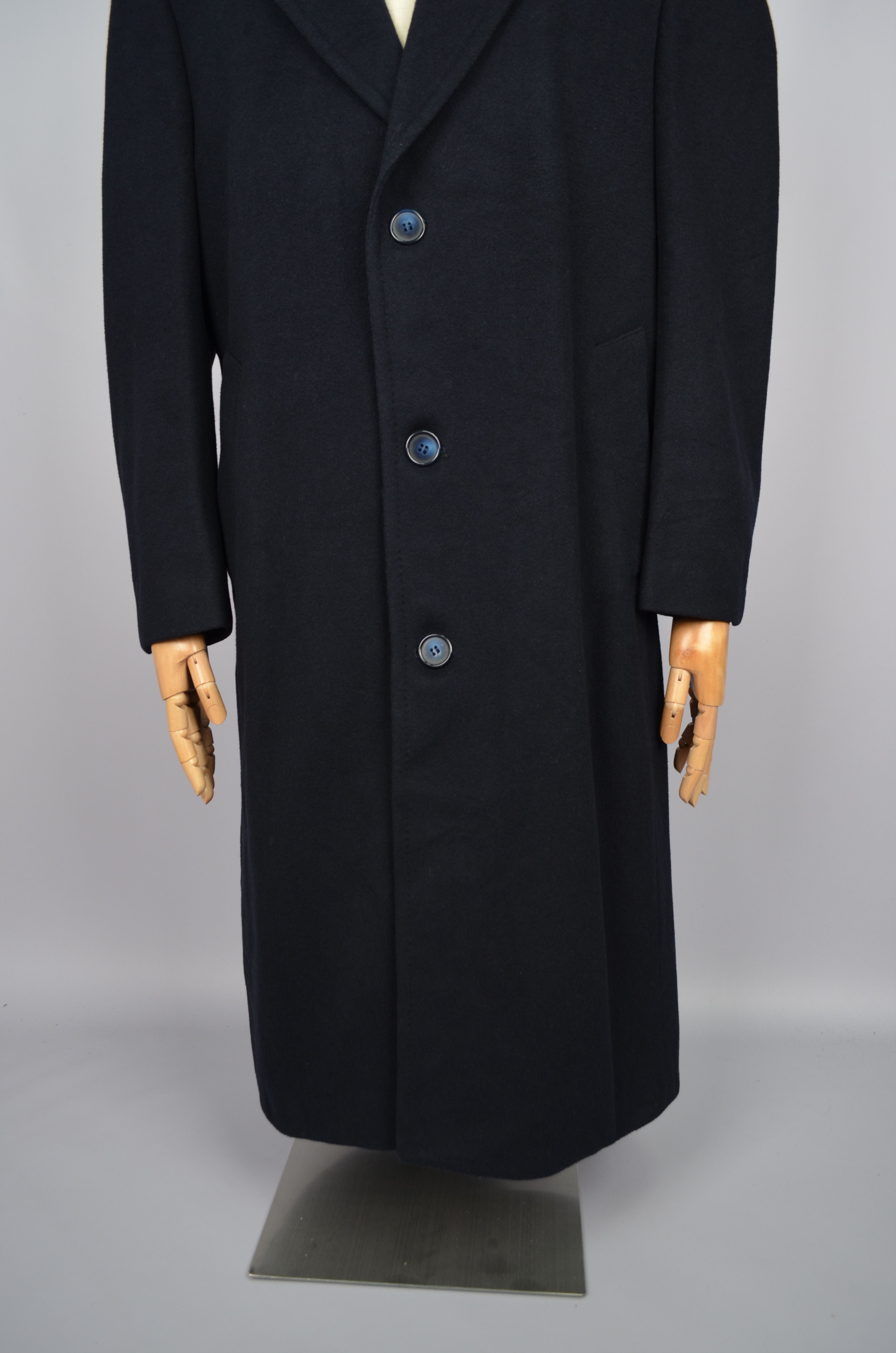Vintage × Yves Saint Laurent Yves Saint Laurent Diffusion Hommes Cashmere Coat Jacket Size US L / EU 52-54 / 3 - 4 Thumbnail