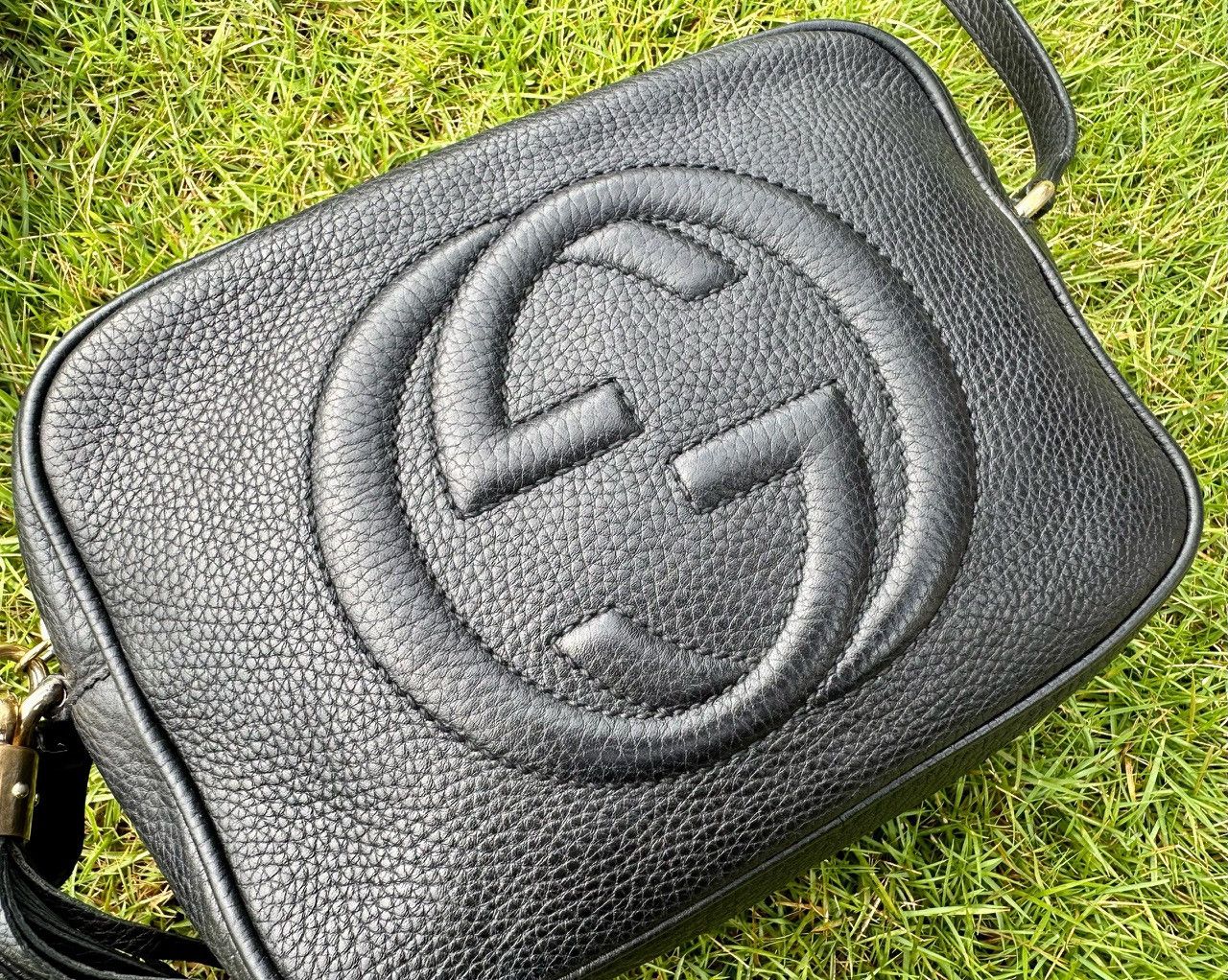 Gucci Authentic Gucci Soho Disco Leather Small Crossbody Bag Size ONE SIZE - 12 Thumbnail