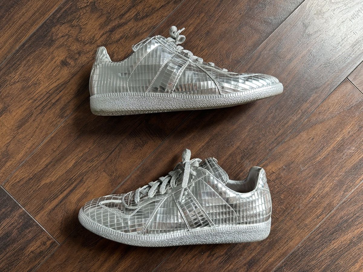 Maison Margiela Maison Margiela 45 US 12 GAT Silver Replica Sneakers 2018 Size US 12 / EU 45 - 3 Thumbnail