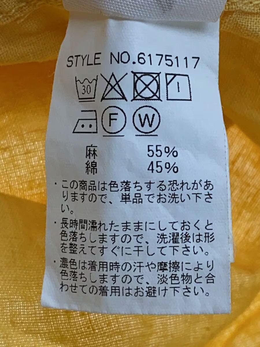 Avirex Avirex Linen Short-Sleeved Shirt Yellow Size US M / EU 48-50 / 2 - 5 Thumbnail