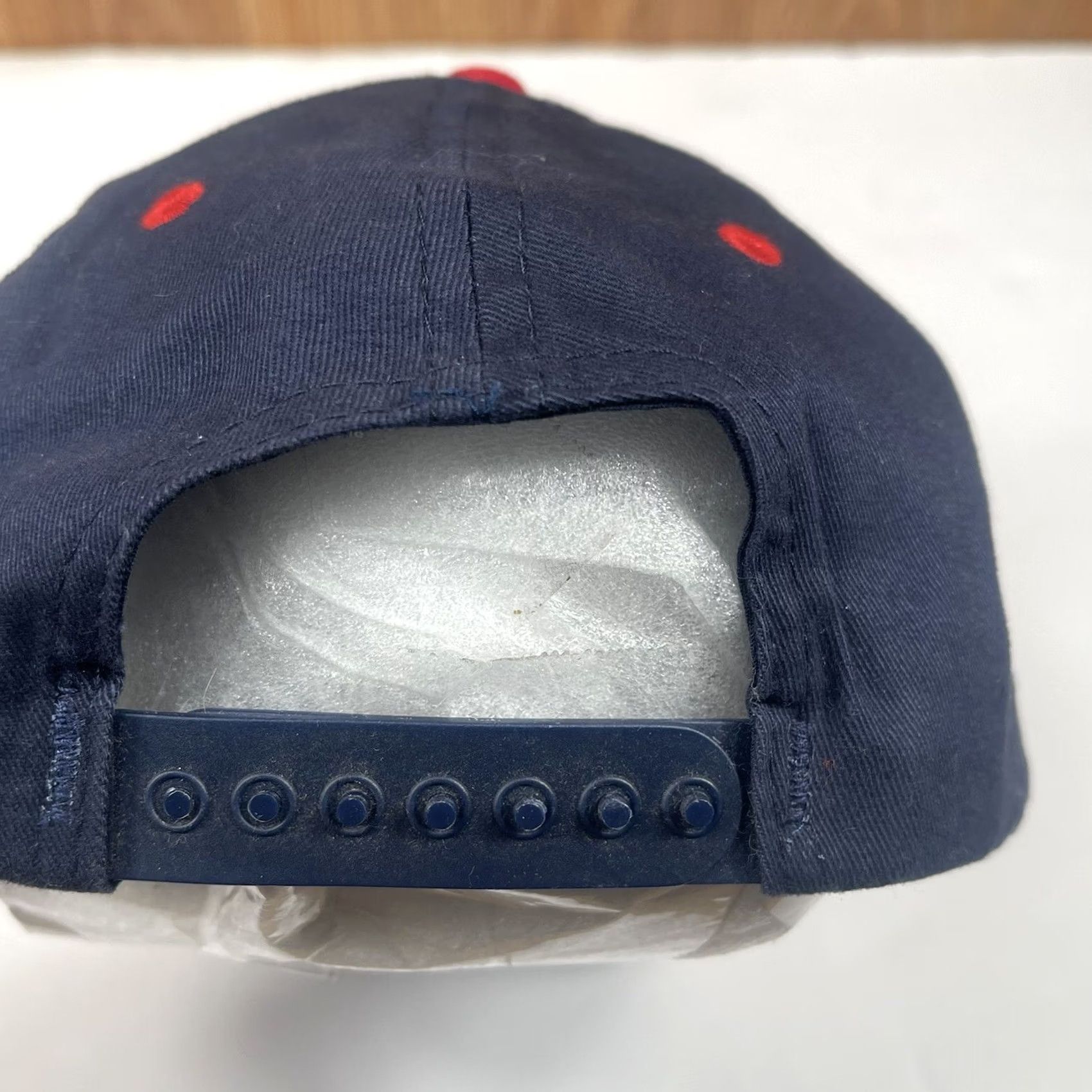 Vintage Proud To Be Democratic Donkey Embroider Adult Adjustable Hat Cap Blue Made In USA Size ONE SIZE - 7 Thumbnail