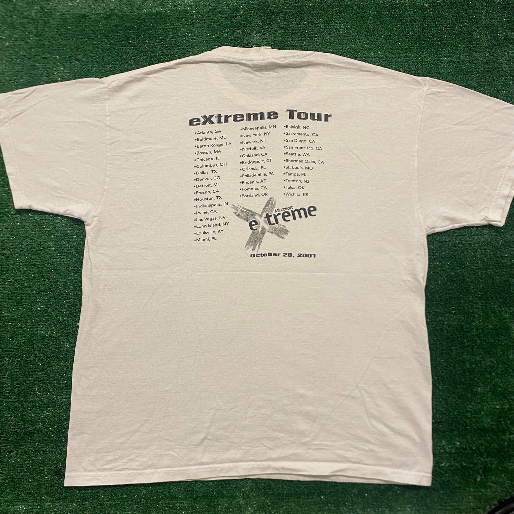Microsoft Microsoft Windows XP Shirt Vintage Y2K Computer Tech Tee Size US XL / EU 56 / 4 - 5 Thumbnail