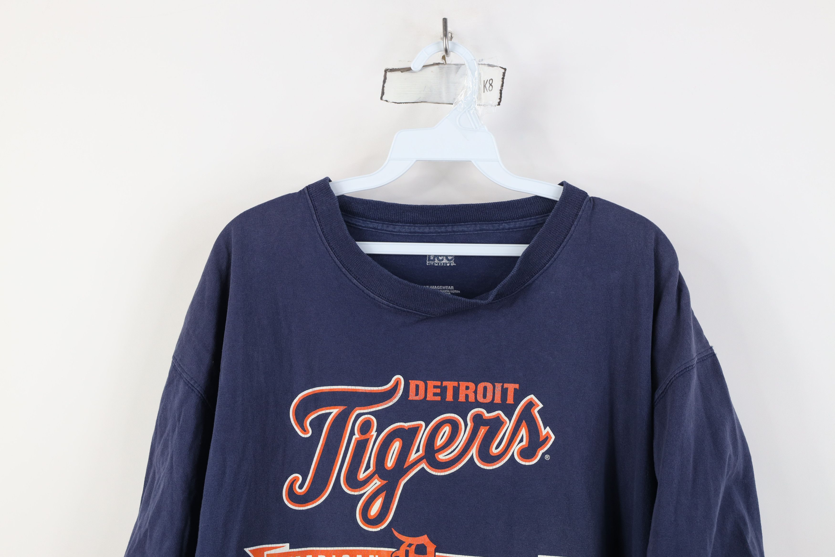 Vintage Vintage Y2K 2007 Tigers Baseball Short Sleeve T-Shirt Size US XL / EU 56 / 4 - 2 Thumbnail
