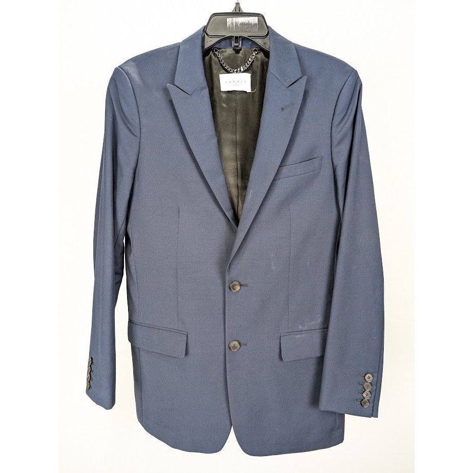 Sandro o1rshd1 Suit in Blue Size US M / EU 48-50 / 2 - 2 Thumbnail