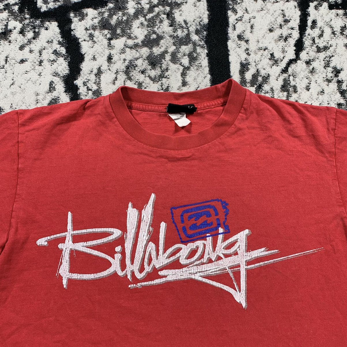 Billabong × Vintage Vintage Billabong Surfer Graphic Tee T-shirt Graffiti Size US S / EU 44-46 / 1 - 2 Thumbnail