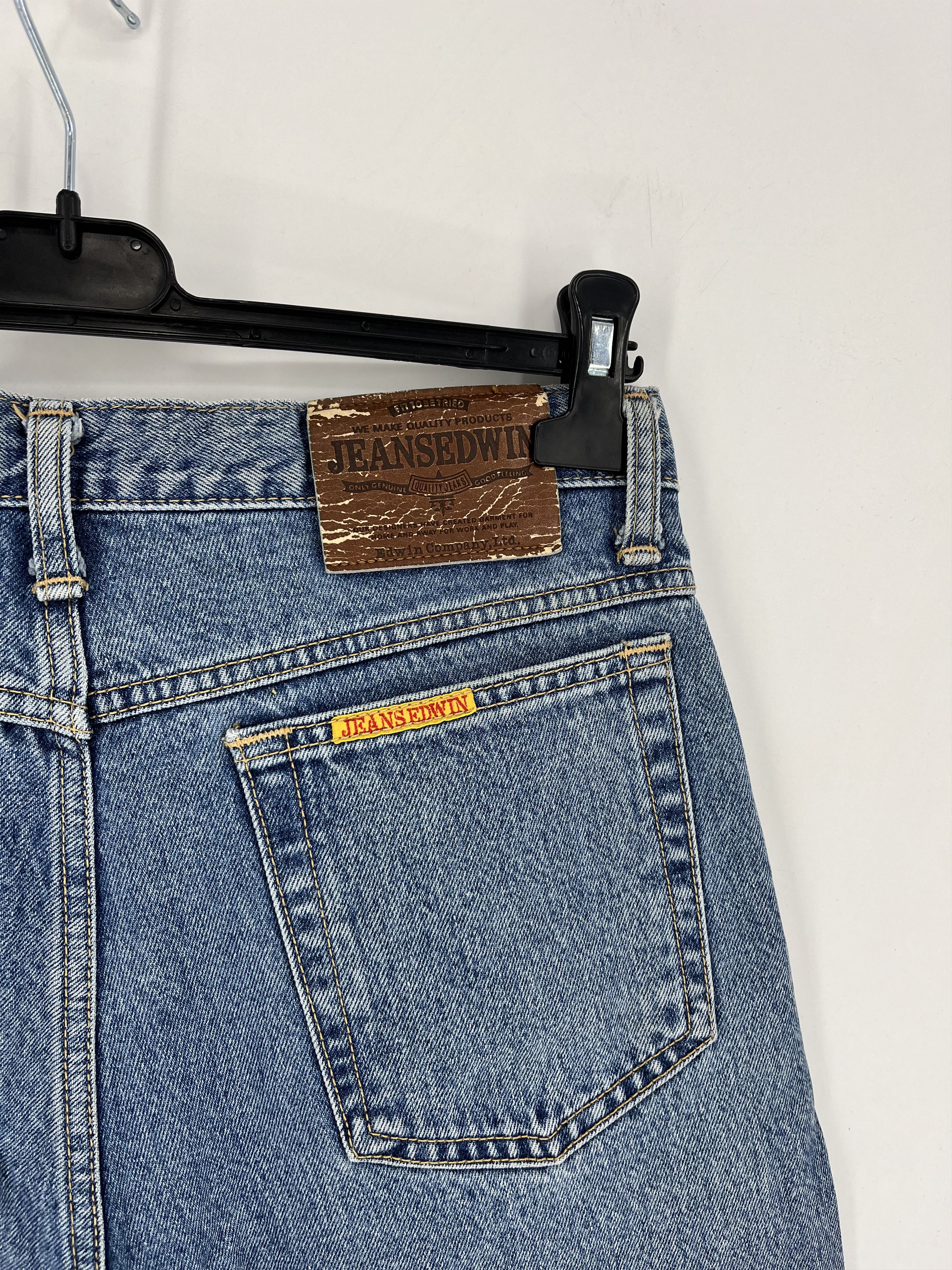 Edwin × Japanese Brand × Vintage Vintage Edwin Made In Japan Newton Slim 32/30 Size US 32 / EU 48 - 9 Thumbnail