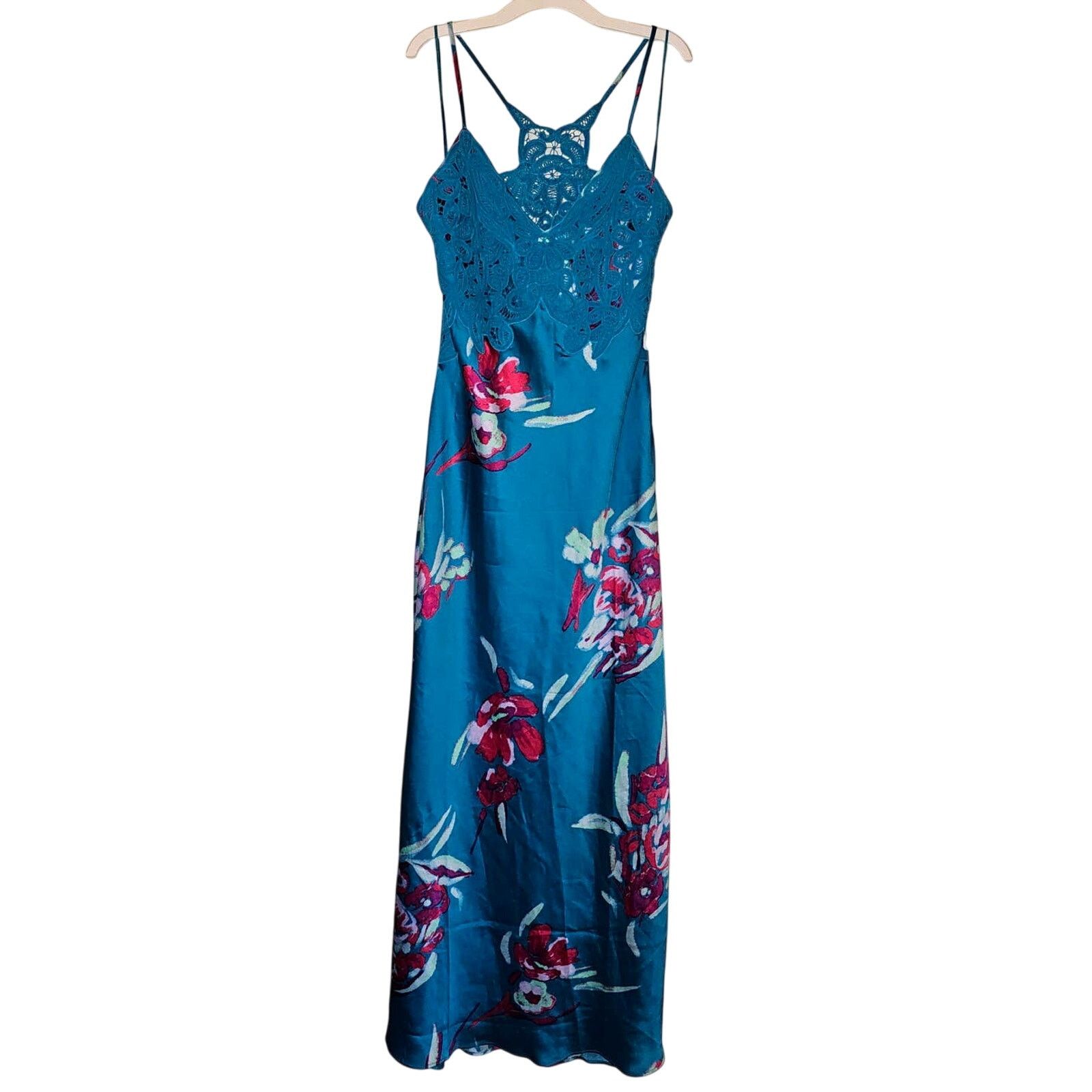 Free People New Forever Yours Floral Slip Maxi Dress $228 X-SMALL Size XS / US 0-2 / IT 36-38 - 8 Thumbnail