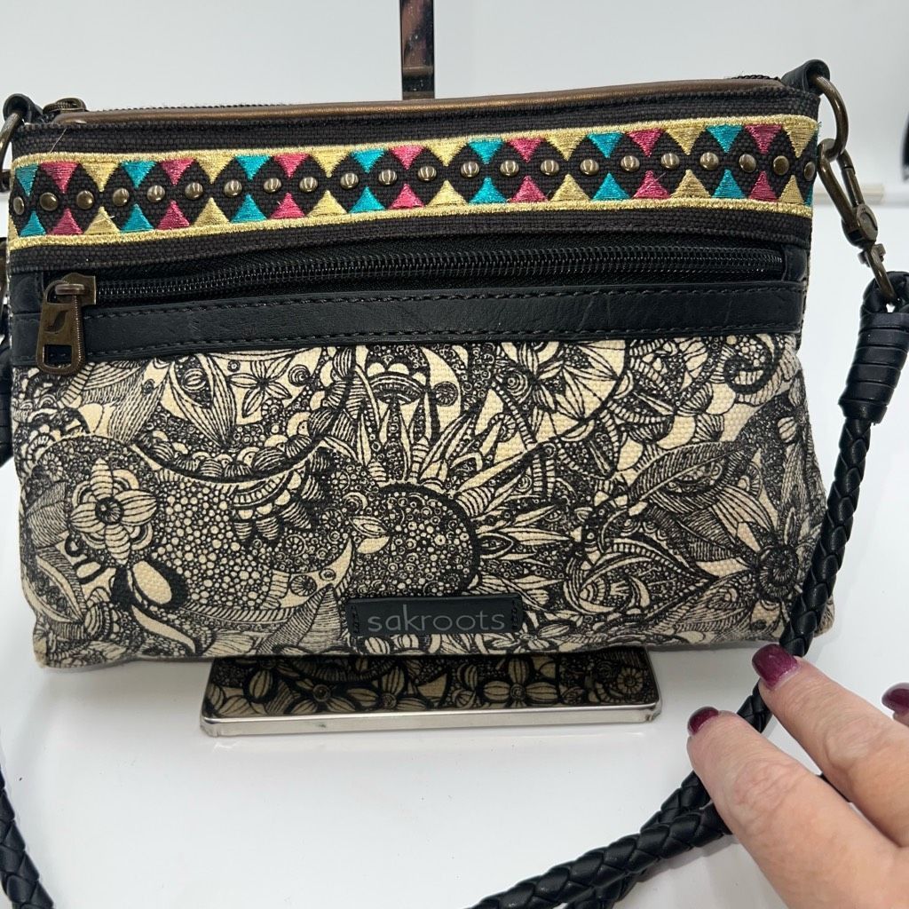 Other Sakroots Boho Multi Print Braided Removable Crossbody strap Size ONE SIZE - 4 Thumbnail