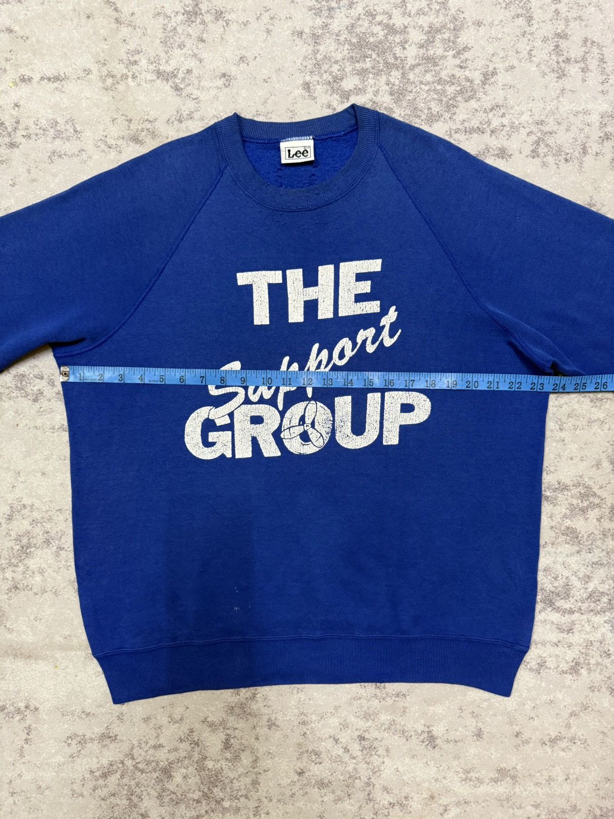 Lee Vintage 90s Lee The Suport Group Crewneck Sweatshirt Size US L / EU 52-54 / 3 - 16 Thumbnail