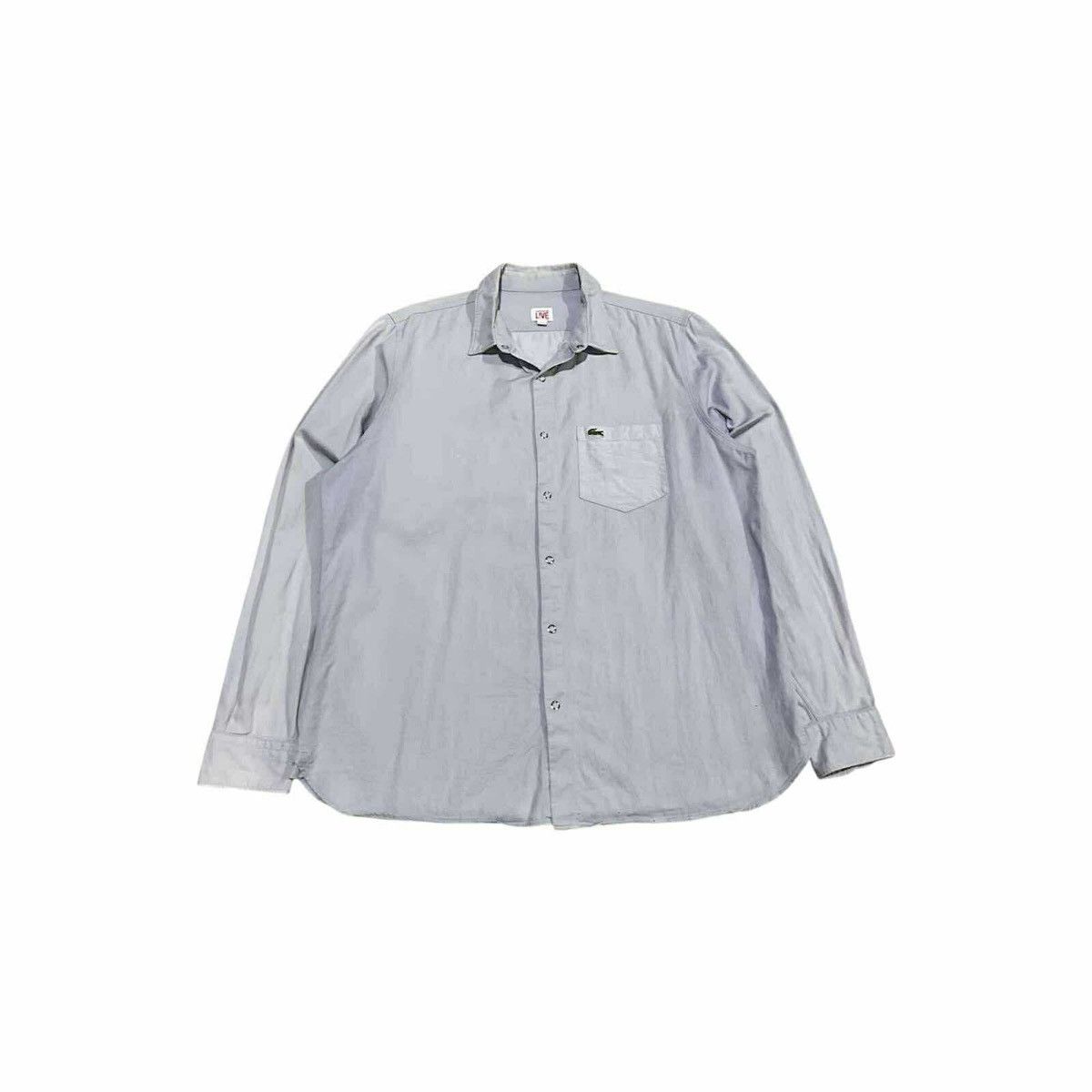 Lacoste 🔥Lacoste Snap Button Shirt Long Sleeve Size US XL / EU 56 / 4 - 1 Thumbnail