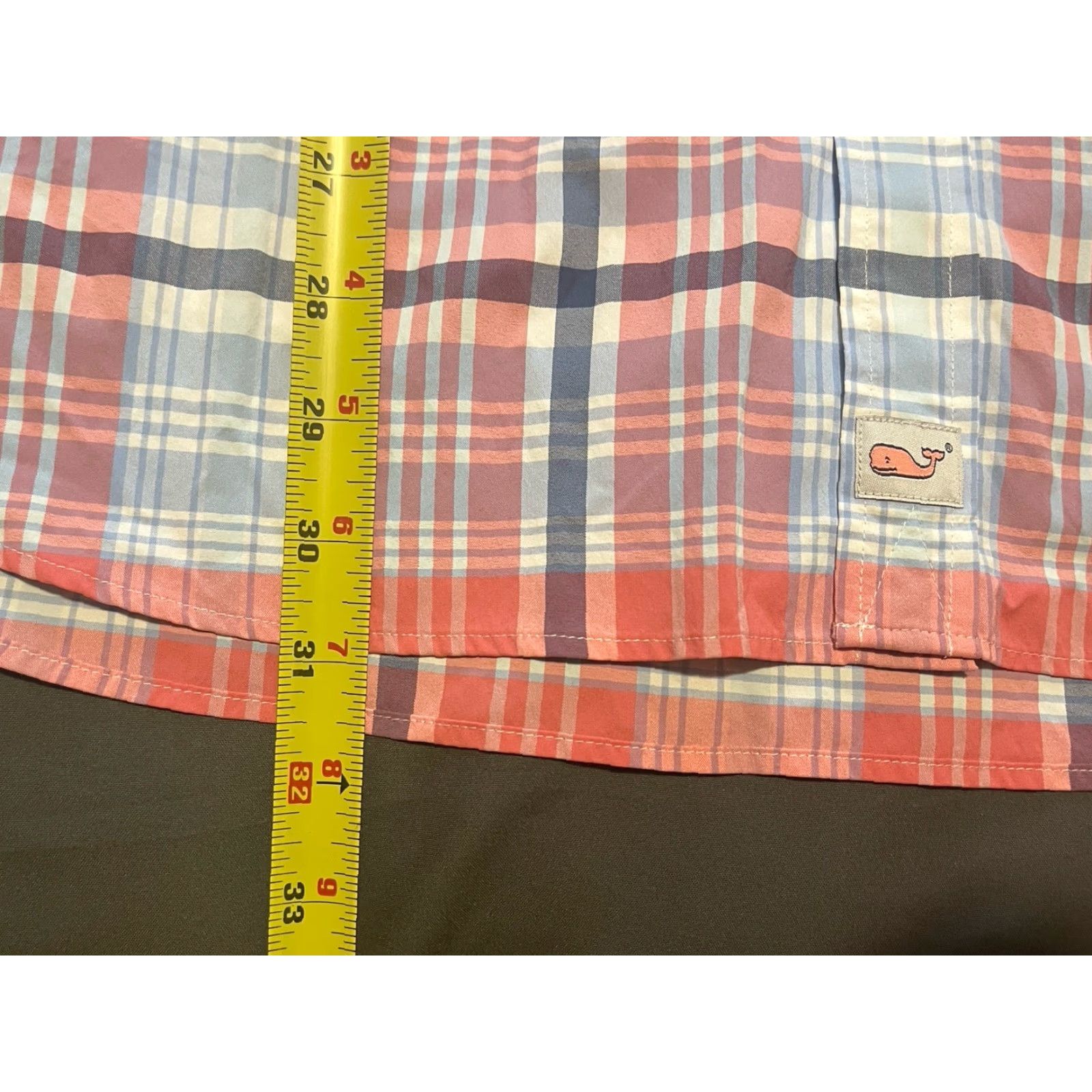Vineyard Vines Vineyard Vines Murray Shirt Mens XXL Multicolor Plaid Classic Fit Button-Down Long Sleeve Button-Up Collared 2XL Regular Easy Care All Seasons Size US XXL / EU 58 / 5 - 2 Thumbnail