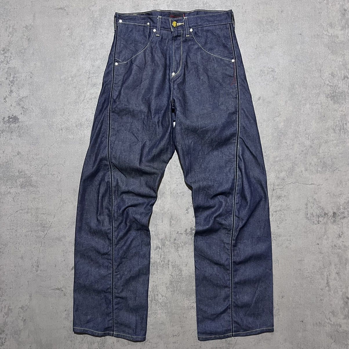 Levi's Levi's Engineered Buckled Back Denim Jeans Size US 30 / EU 46 - 2 Thumbnail