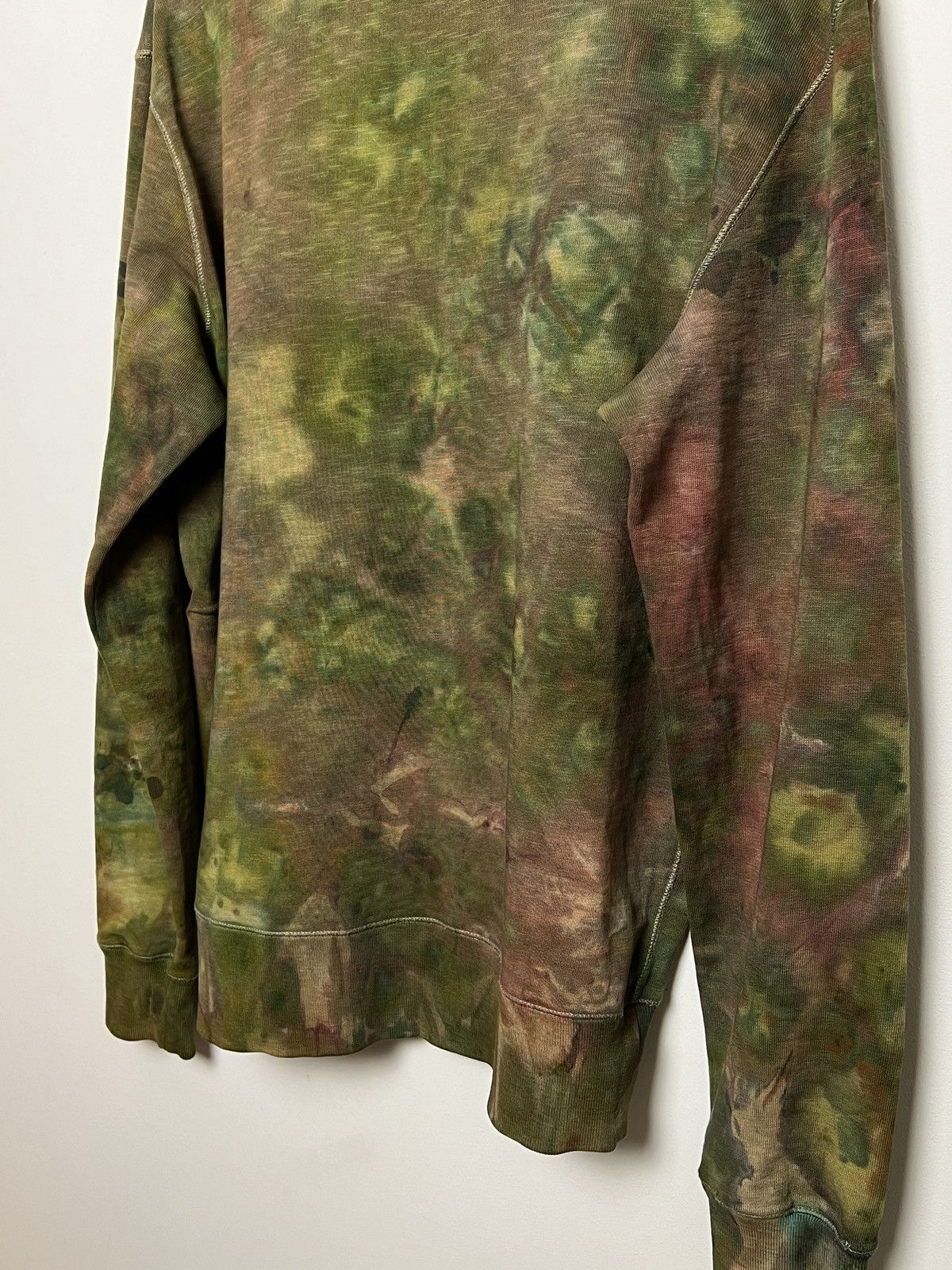 Stone Island stone island camo tie dye crewneck sweatshirt Size US L / EU 52-54 / 3 - 12 Thumbnail