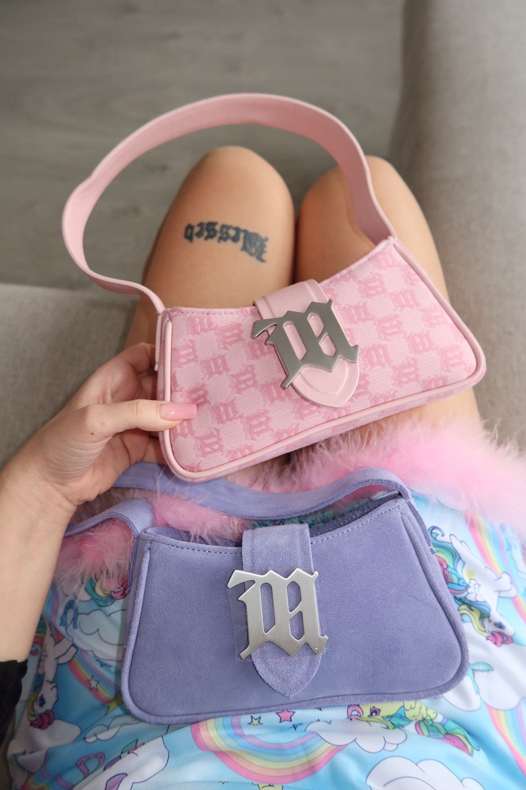 Misbhv Misbhv jacquard monogram bag Size ONE SIZE - 2 Thumbnail
