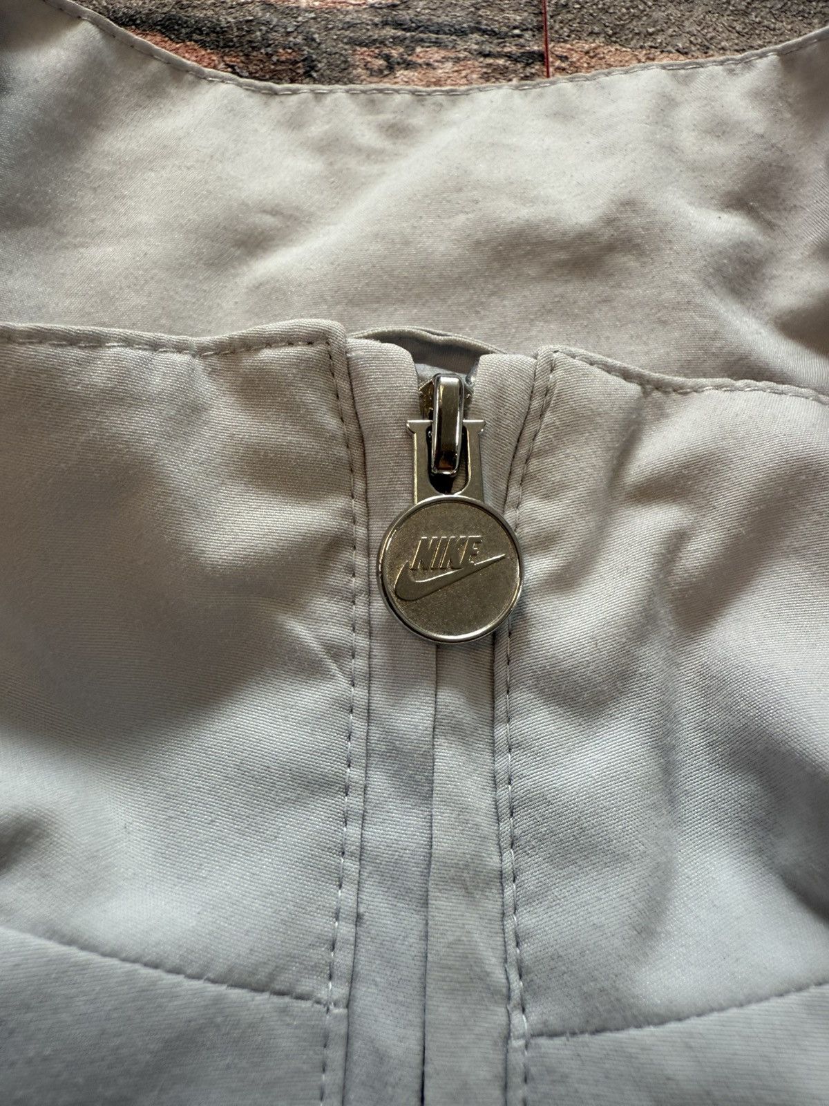 Nike × Vintage 90’s NIKE RARE LOGO Y2K SWOOSH RETRO NYLON ZIP JACKET Size US M / EU 48-50 / 2 - 3 Thumbnail
