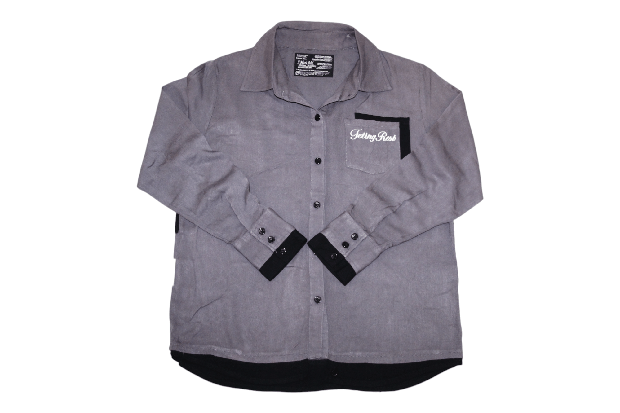 Japanese Brand VTG🔥Maison Gilfy design Britan Flag rayon shirt Size US S / EU 44-46 / 1 - 3 Thumbnail