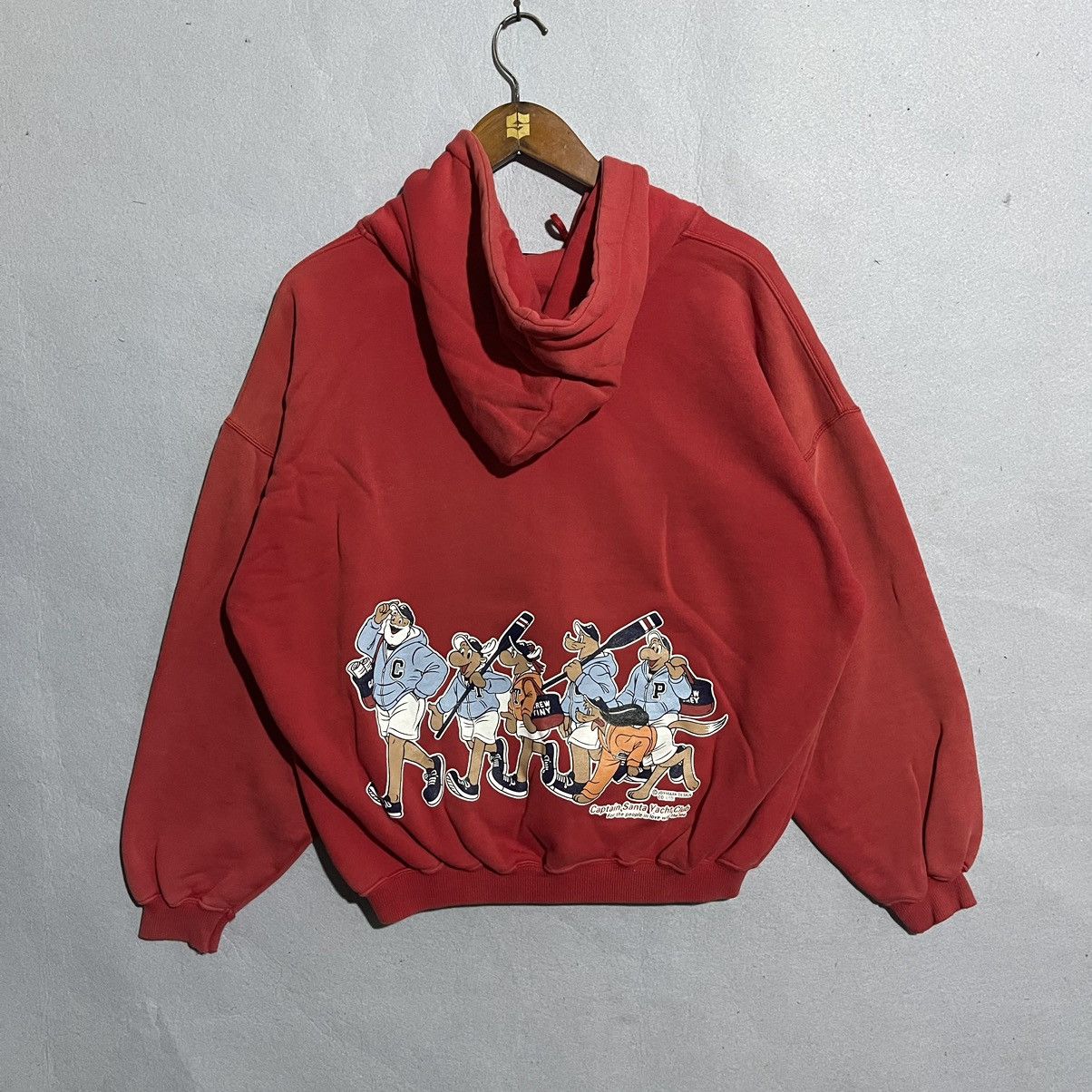 Vintage Vintage 90s Captain Santa Joymark Design Cartoon Zip Hoodie Size US M / EU 48-50 / 2 - 6 Thumbnail