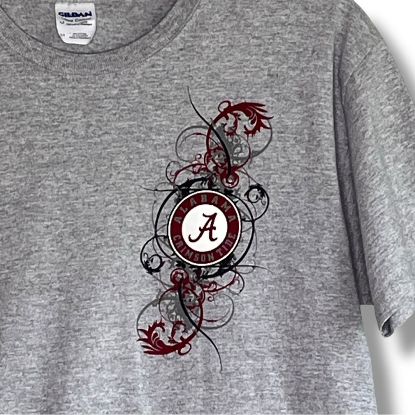 Gildan Gildan Ultra Cotton Alabama Crimson Tide Collegiate T-shirt Size US M / EU 48-50 / 2 - 3 Thumbnail