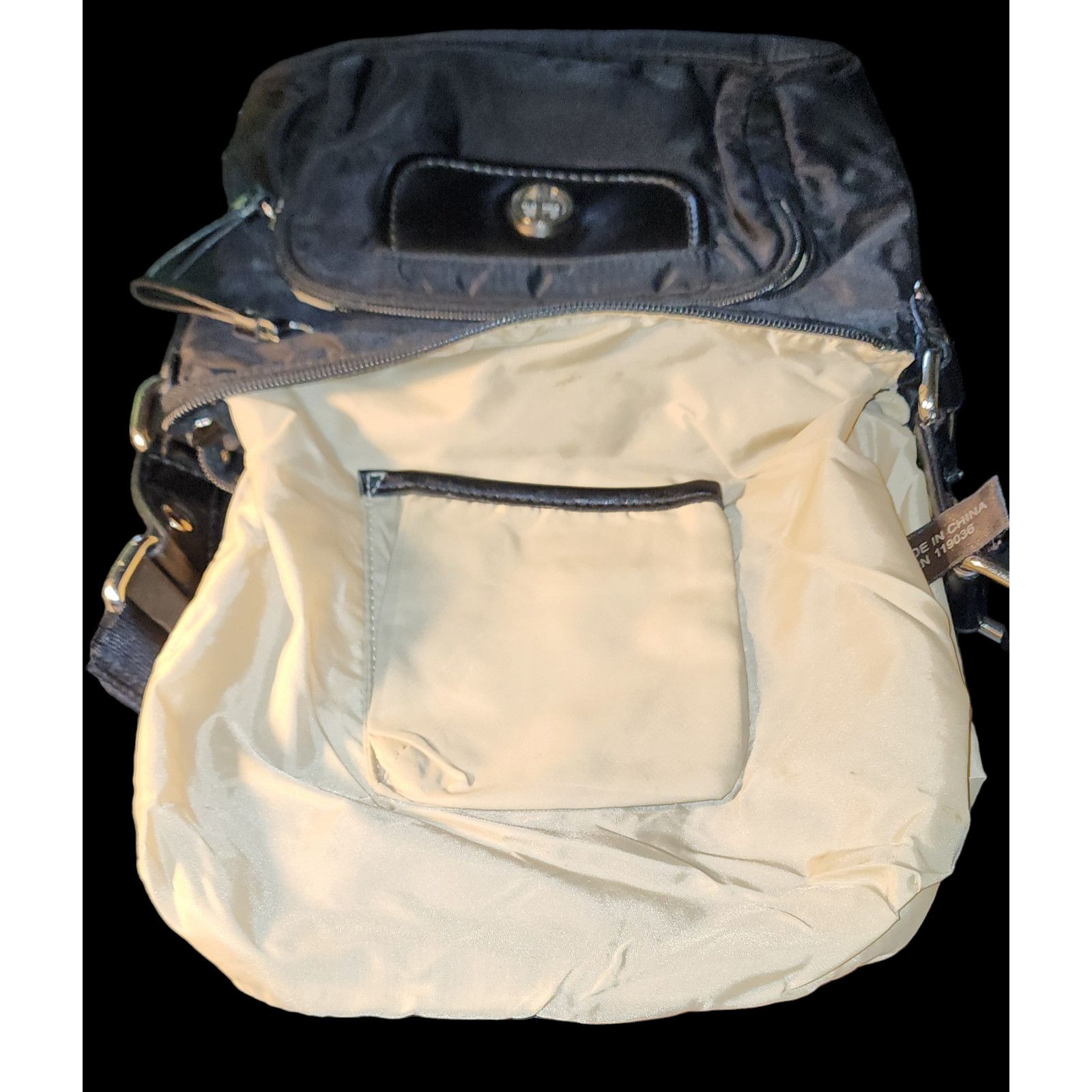 Giani Bernini Giani Bernini black nylon sling bag crossbody Size ONE SIZE - 3 Thumbnail