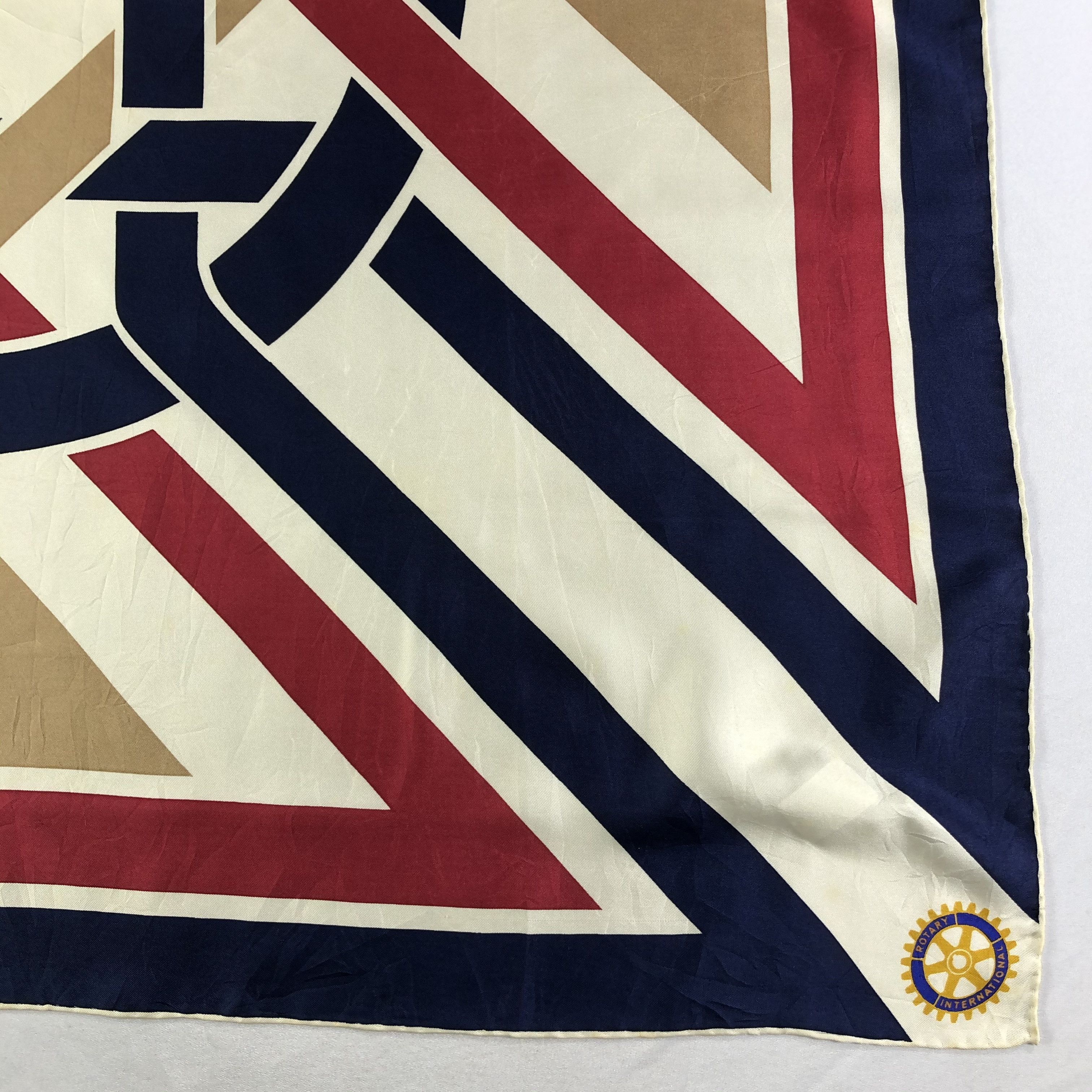 Vintage Vintage Silk Scarf Size ONE SIZE - 3 Thumbnail