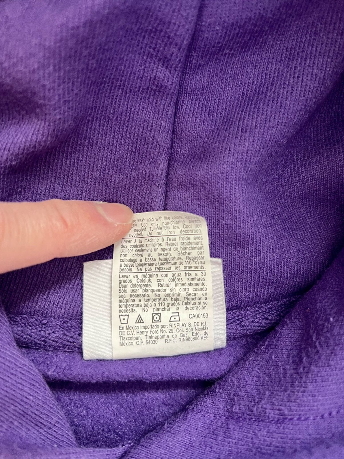 Champion Champion Super Mario Bros Hoodie Purple - Large Size US L / EU 52-54 / 3 - 9 Thumbnail