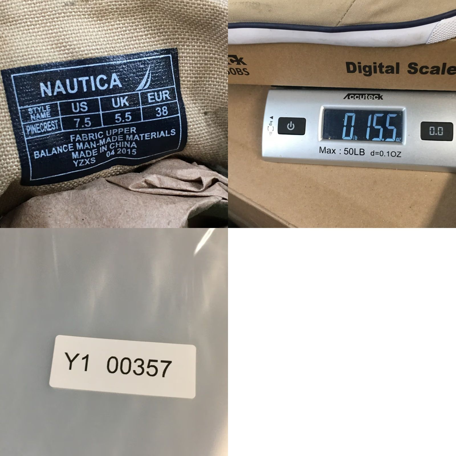 Nautica Nautica Shoes Womens 7.5 Pinecrest Boat Beige Slip On Moc Toe Low Top Casual Shoe Mens/ Womens Size M / US 6-8 / IT 42-44 - 10 Thumbnail