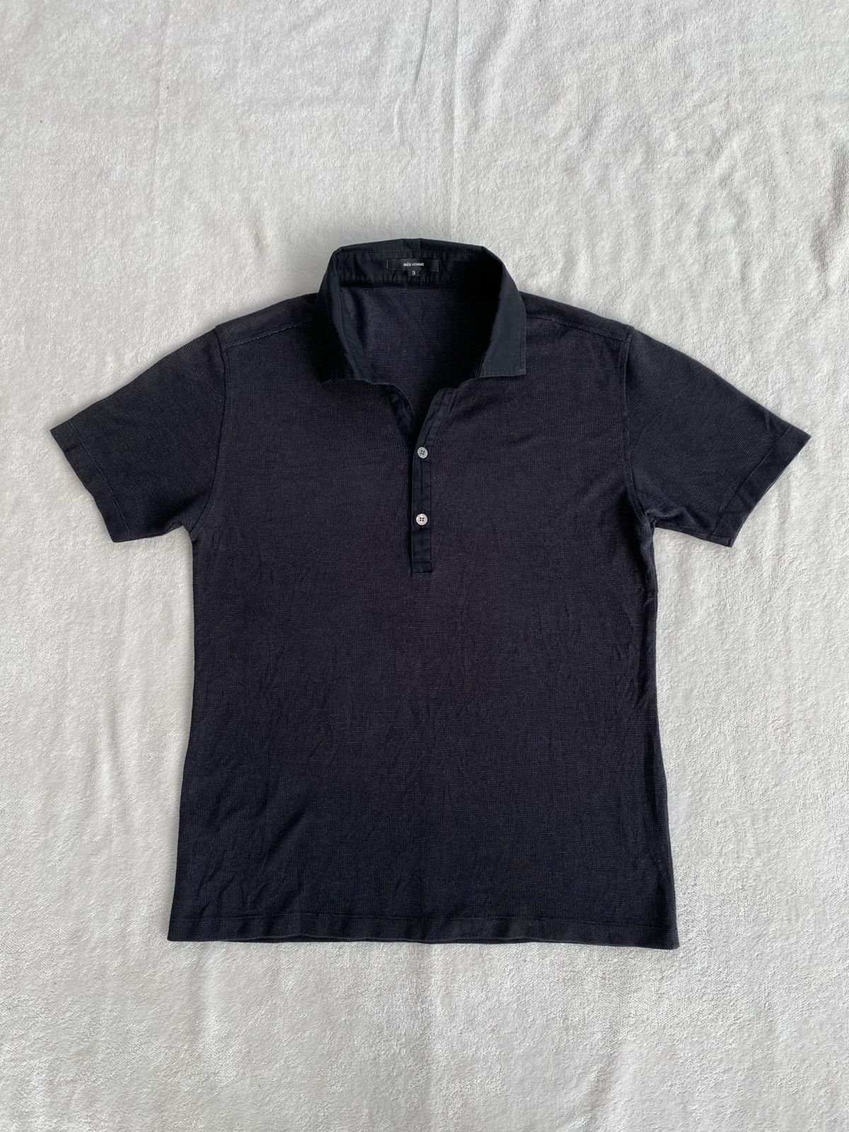 Ined Homme Yohji Yamamoto Polo Shirt Open Collar