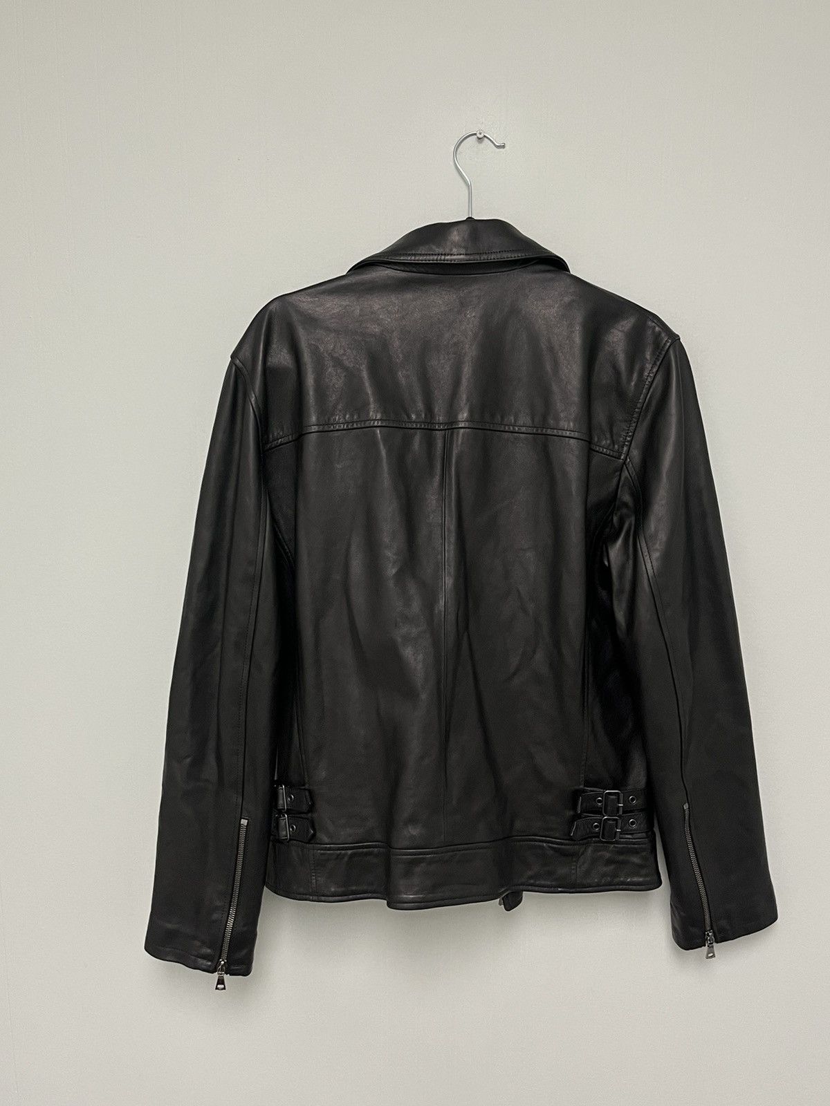 John Varvatos Biker Leather Jacket. EU 48 Size US M / EU 48-50 / 2 - 6 Thumbnail