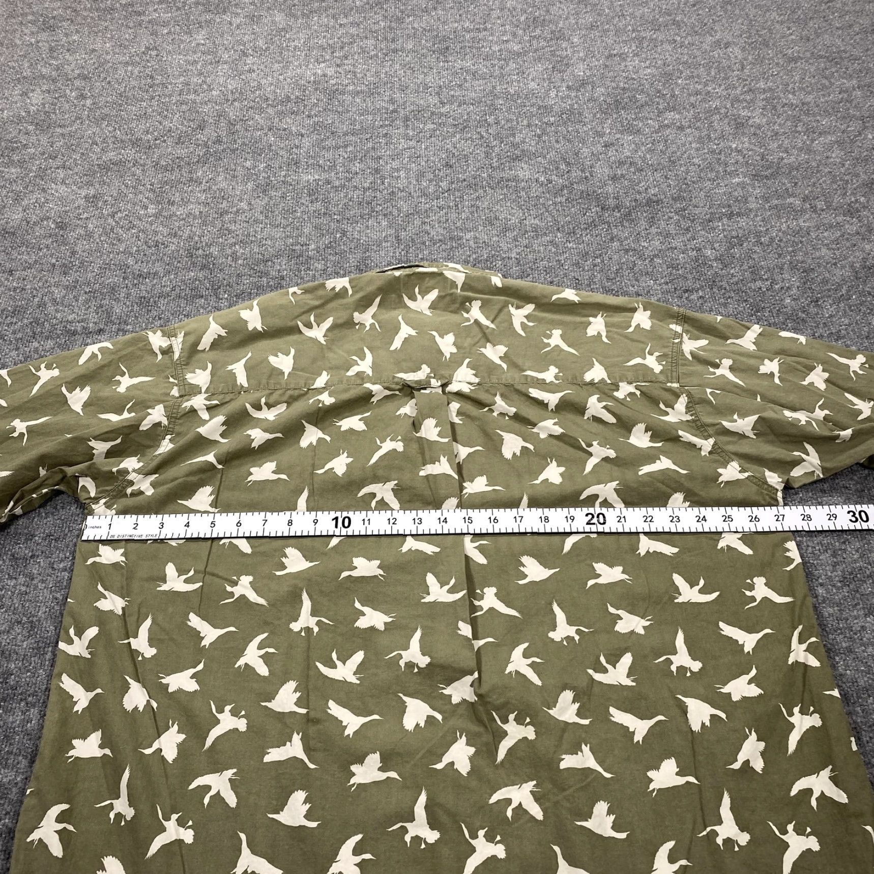 Vintage Columbia Shirt Mens 2XL Green Bird Print Long Sleeve Button-Down Casual Cotton Size US XXL / EU 58 / 5 - 5 Thumbnail