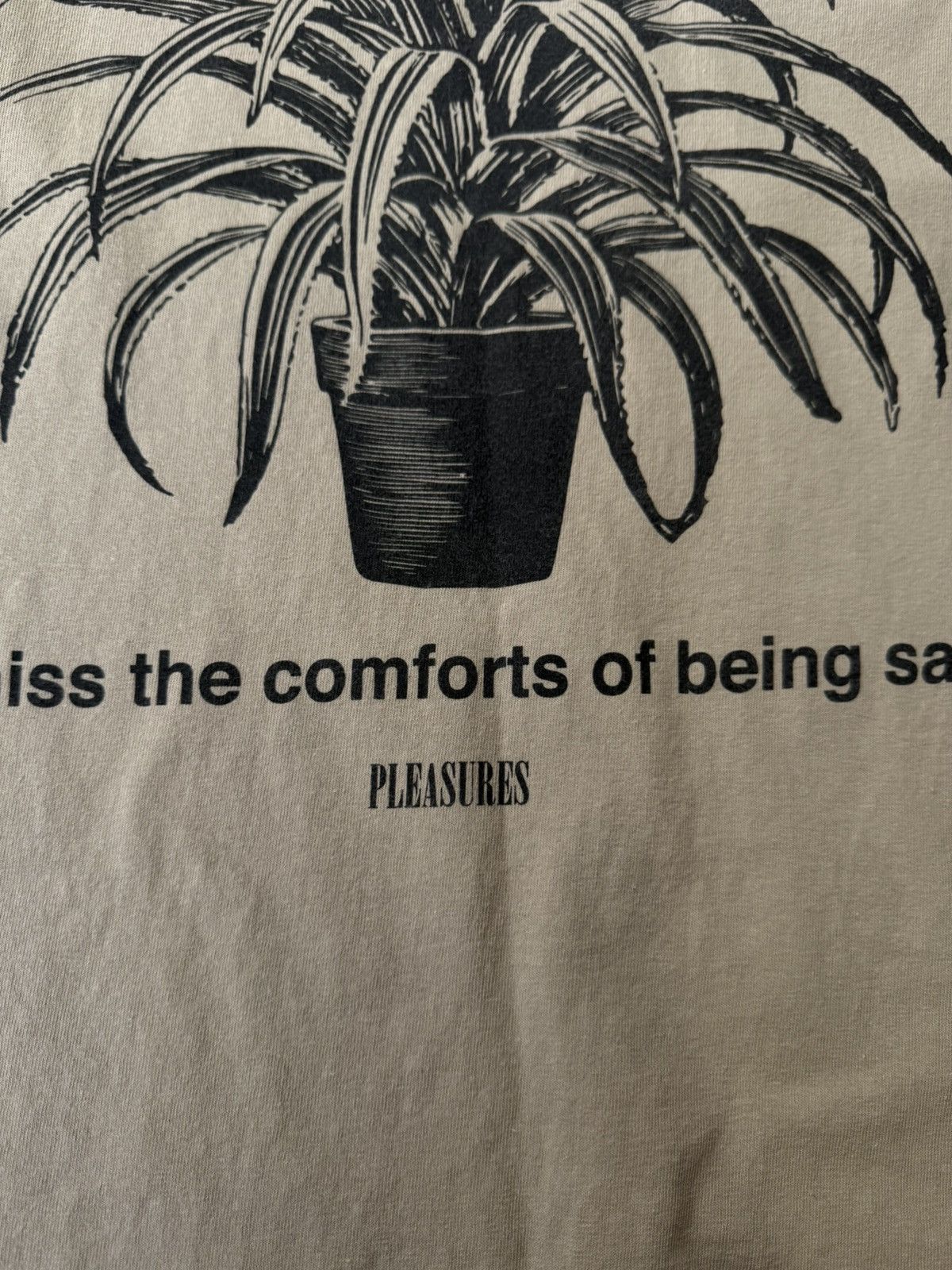 Pleasures Pleasures 'I miss the comforts of being sad' T-shirt Size US S / EU 44-46 / 1 - 8 Thumbnail