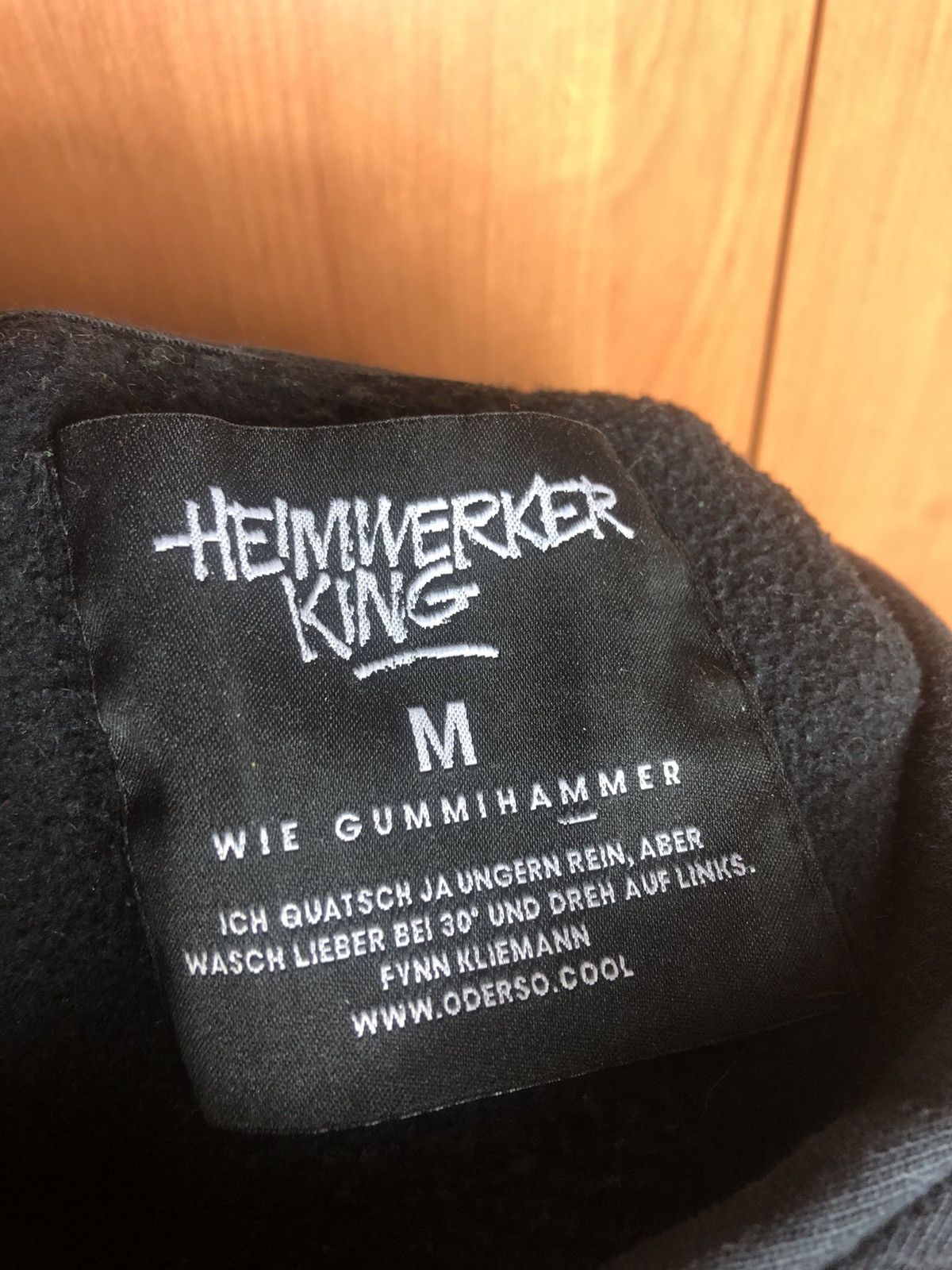 Designer Hoodie heimwerker king oderso herz crewneck Size US M / EU 48-50 / 2 - 8 Thumbnail