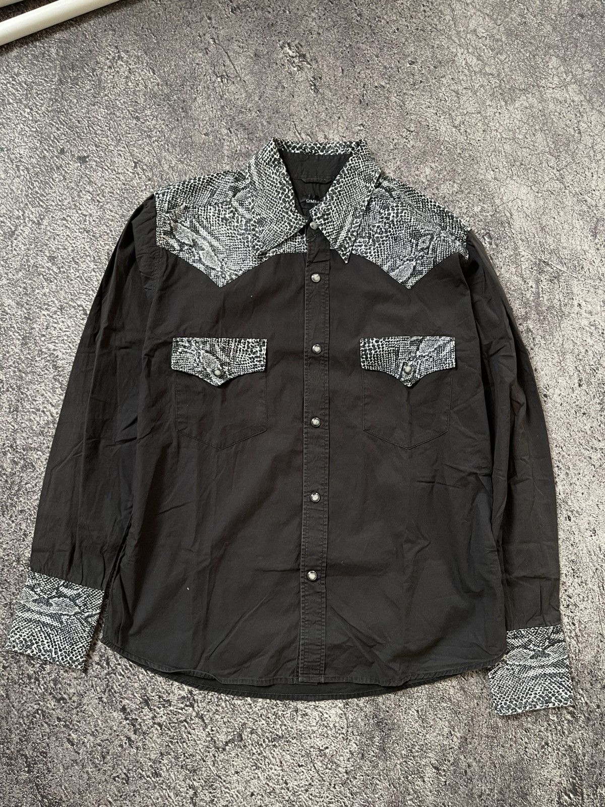 OMKOM SNAKESKIN LGB IFSIXWASNINE SHIRT