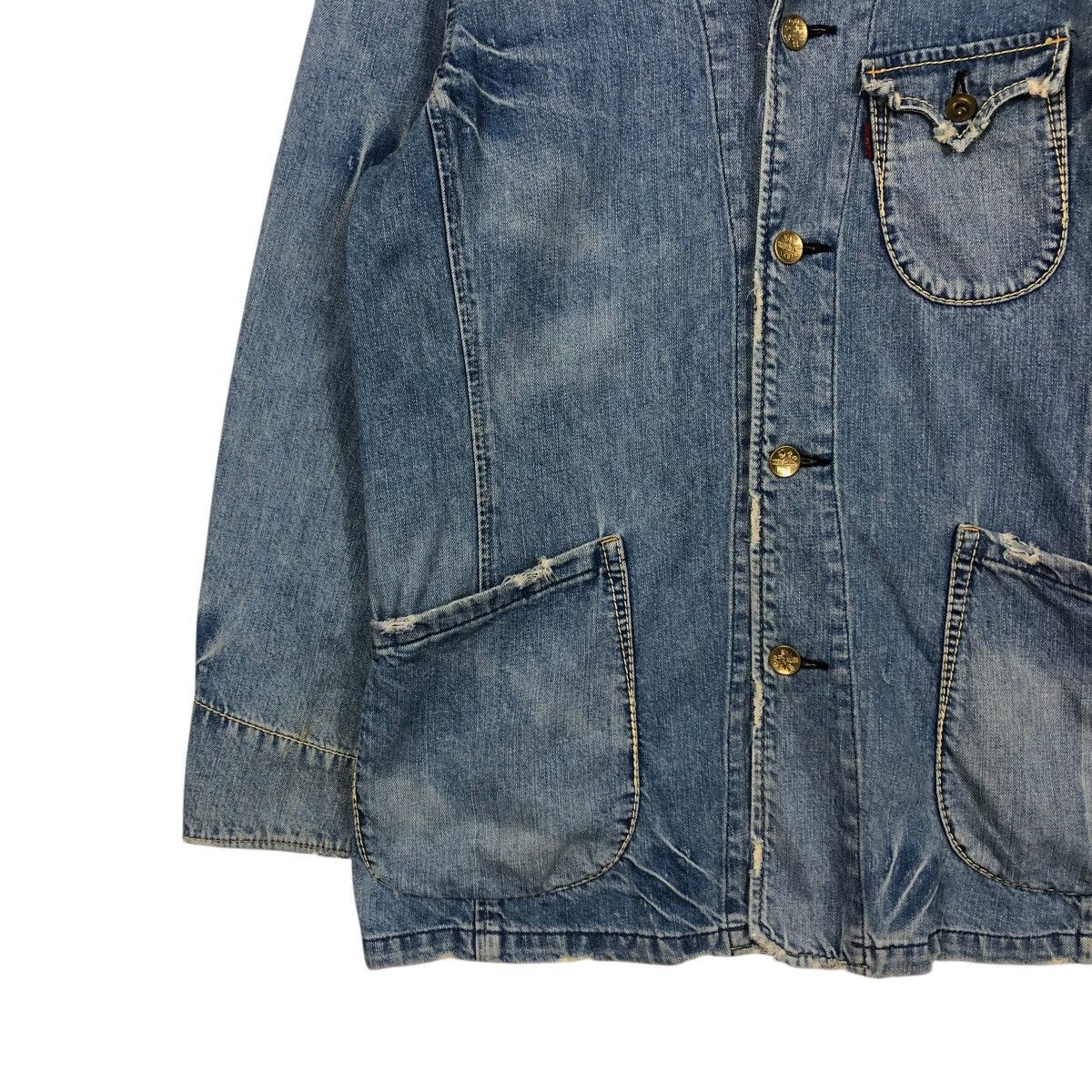 Levi's 🔥VINTAGE CHORE WORKER DENIM JACKET LEVI’S REDLOOP Size US L / EU 52-54 / 3 - 6 Thumbnail