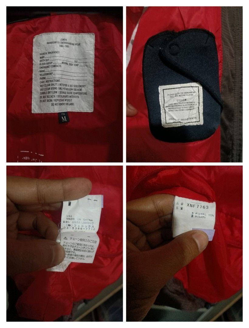 Vintage Inhabitant snowboarding wear jacket 2004-2005 Size US M / EU 48-50 / 2 - 10 Thumbnail
