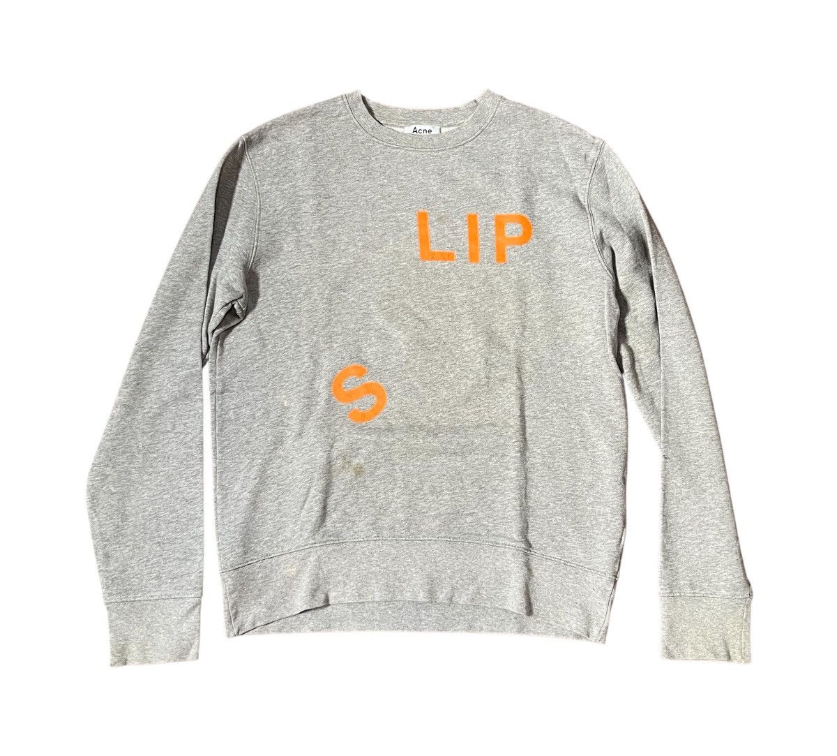 Acne Studios *FINAL DROP* Acne studios slip grey sweatshirt Size US M / EU 48-50 / 2 - 1 Thumbnail