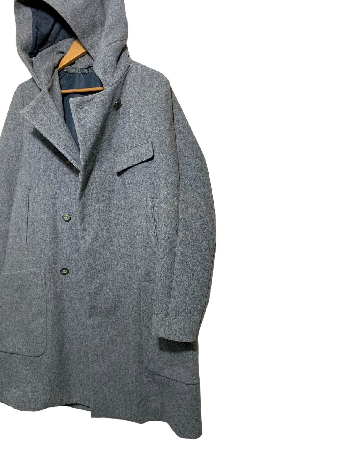 Jil Sander 🔥VTG JIL SANDER ITALY GREY HOODIE JACKETS Size US M / EU 48-50 / 2 - 4 Thumbnail