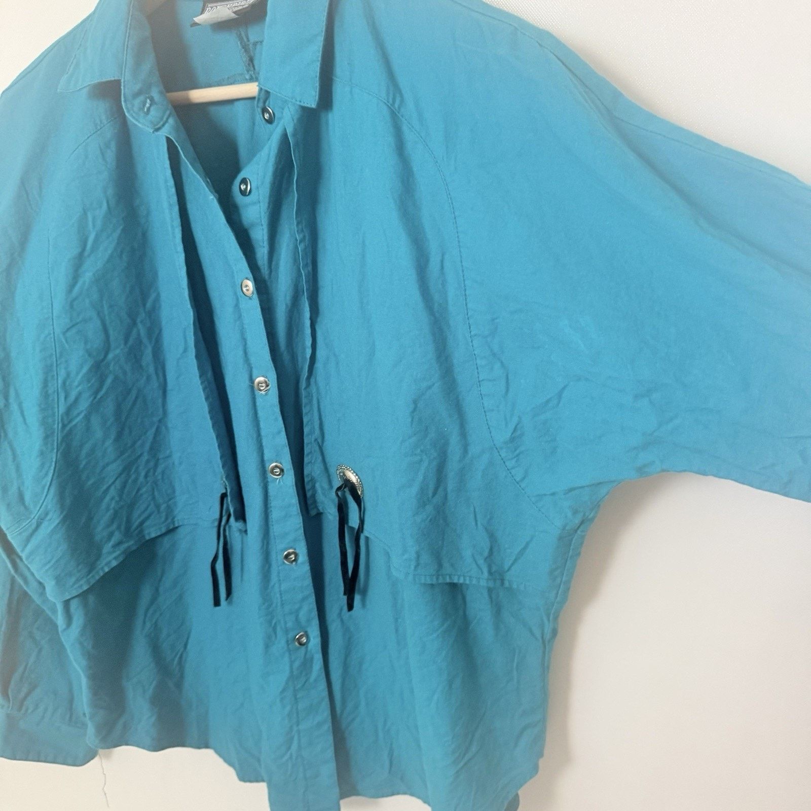 Other VTG Rough Rider Circle Blouse 90’s Rodeo Westerncore Concho Size L / US 10 / IT 46 - 5 Thumbnail