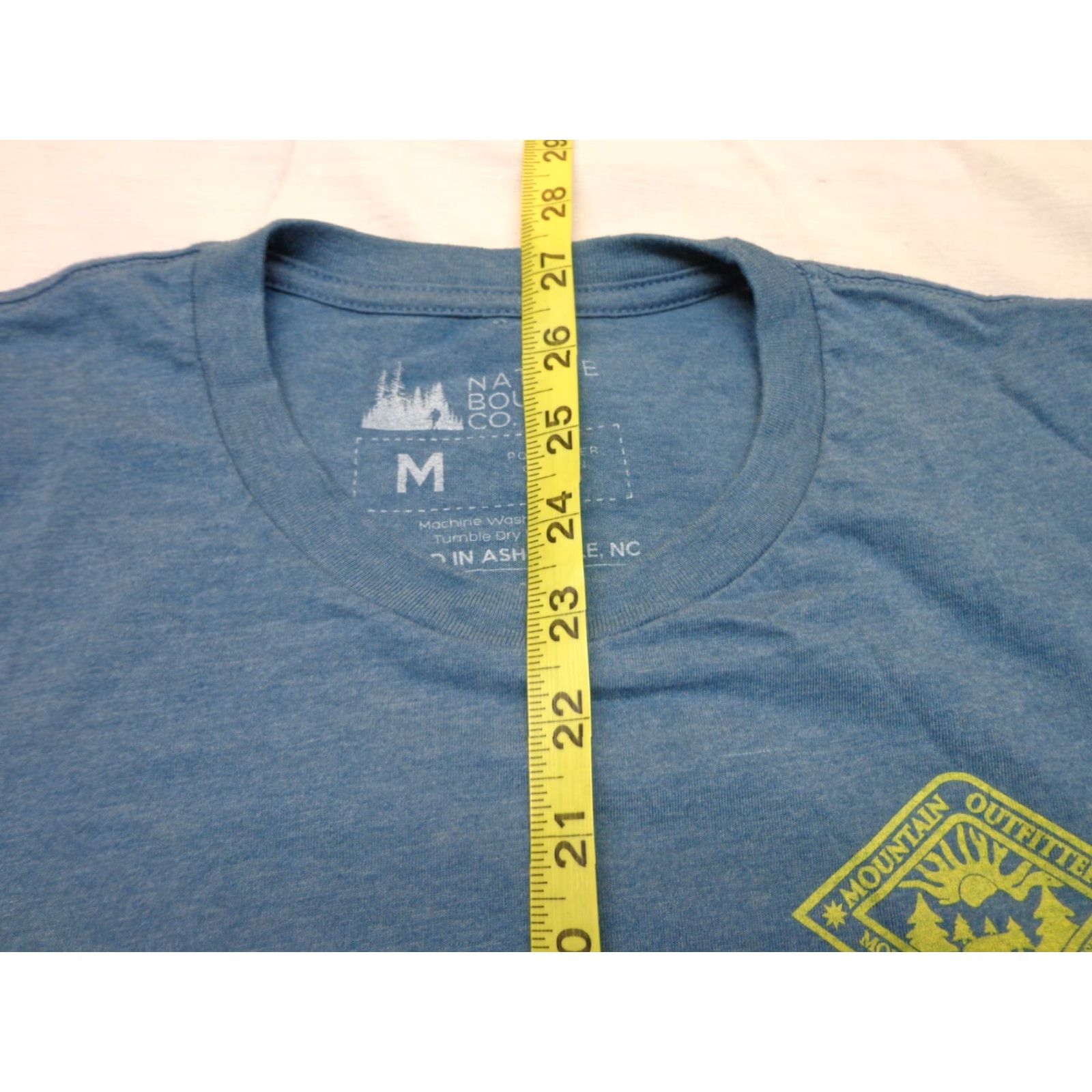Vintage VINTAGE Mountain Outfitters Nature Bound T-shirt Blue M Men Shirt 90s? Size US M / EU 48-50 / 2 - 6 Thumbnail