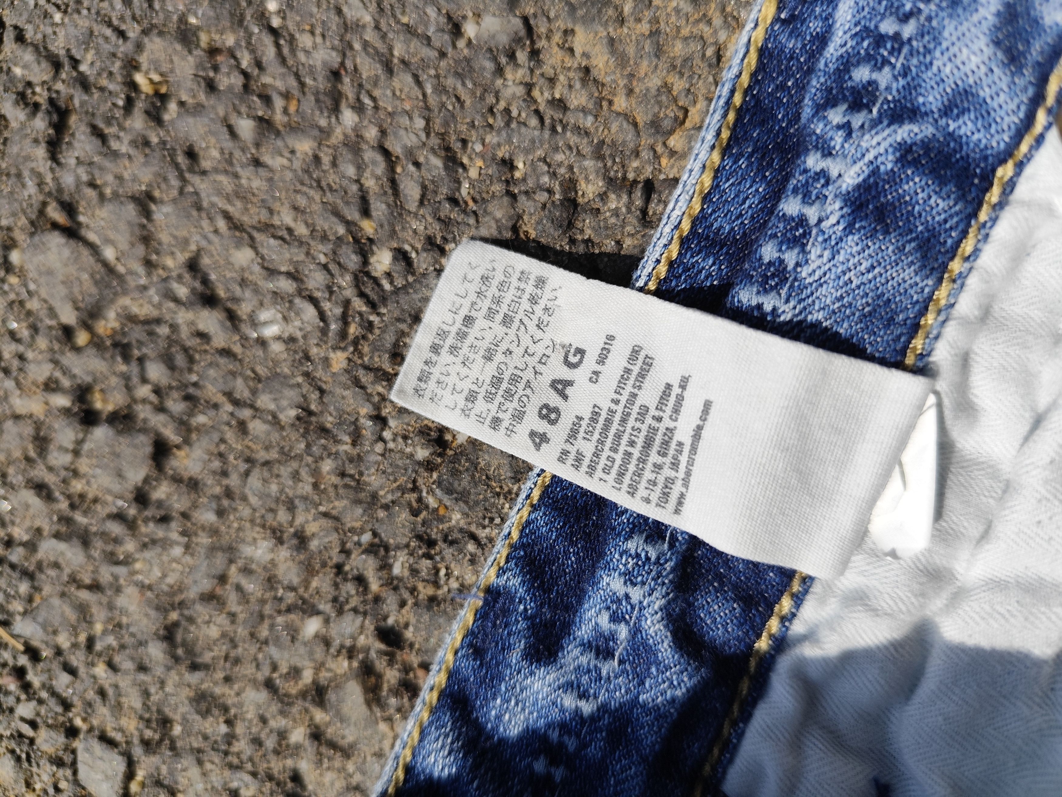 Abercrombie & Fitch vintage abercrombie&fitch Flare Denim B_J/1124/5 Size 24" / US 00 / IT 34 - 18 Thumbnail
