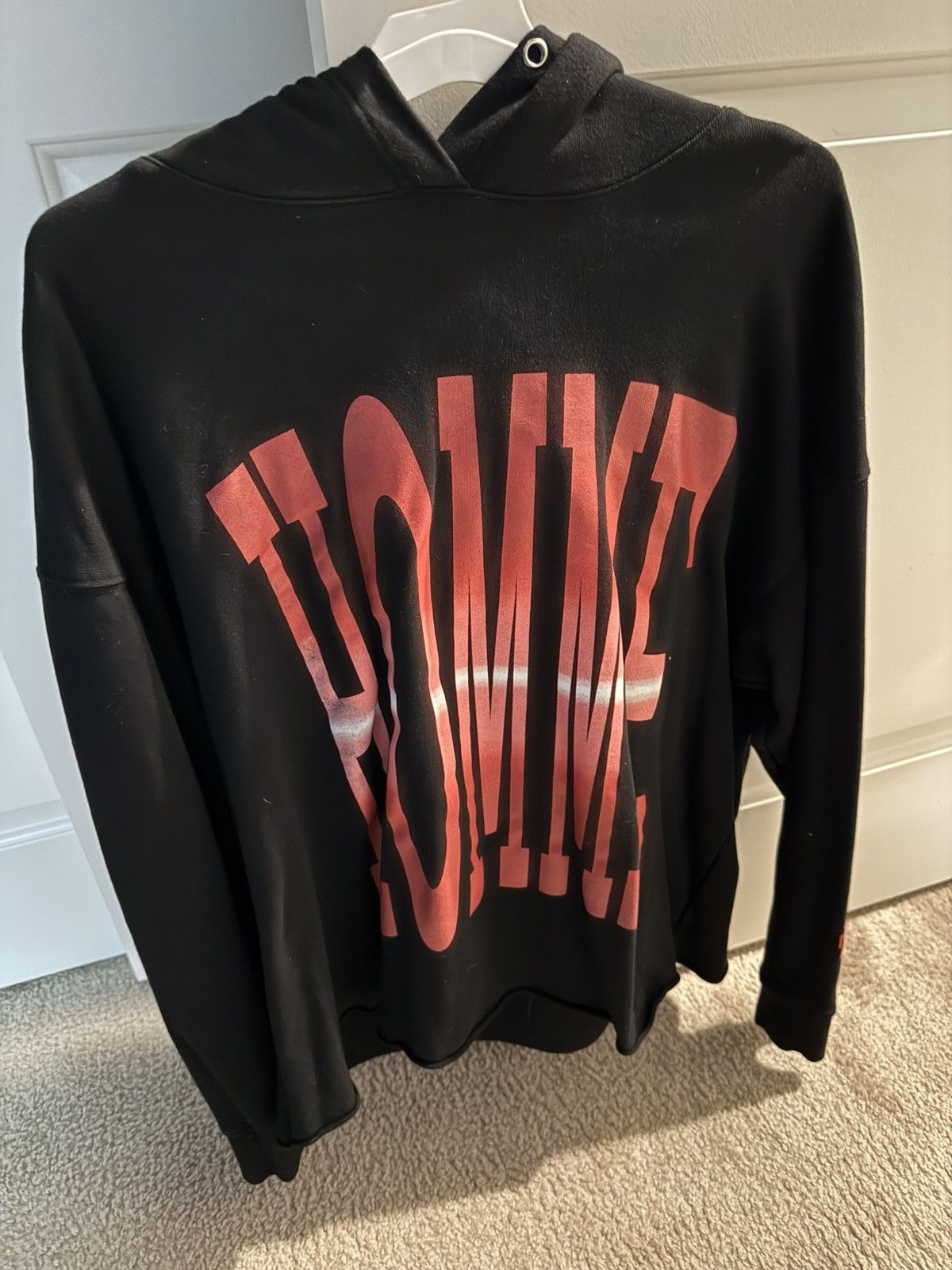 Homme + Femme La Homme Femme Black & Red Logo Hoodie Size US XXL / EU 58 / 5 - 1 Thumbnail